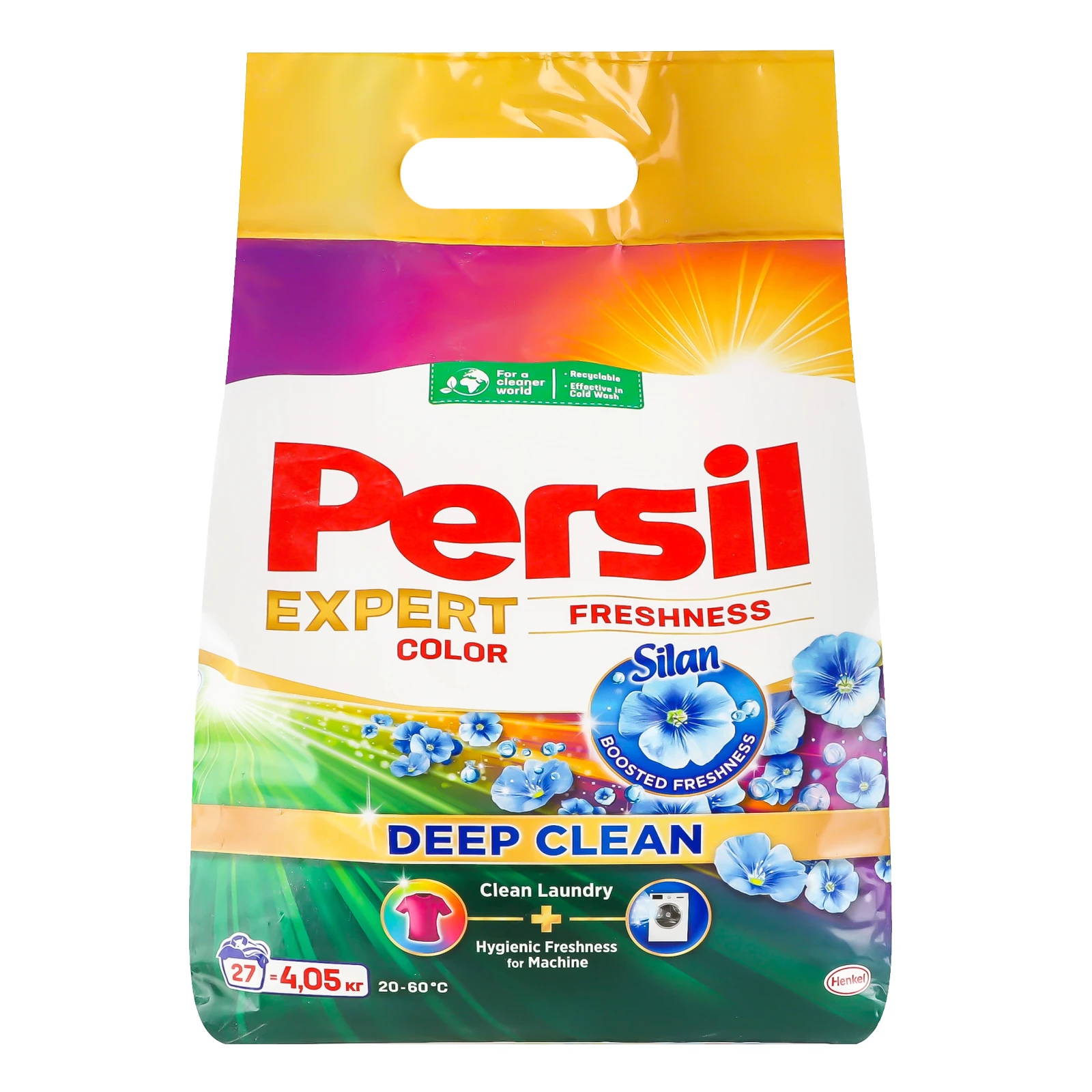 Засіб мийний Persil Deep Clean Expert Color Freshness Silan синтетичний 4.05кг