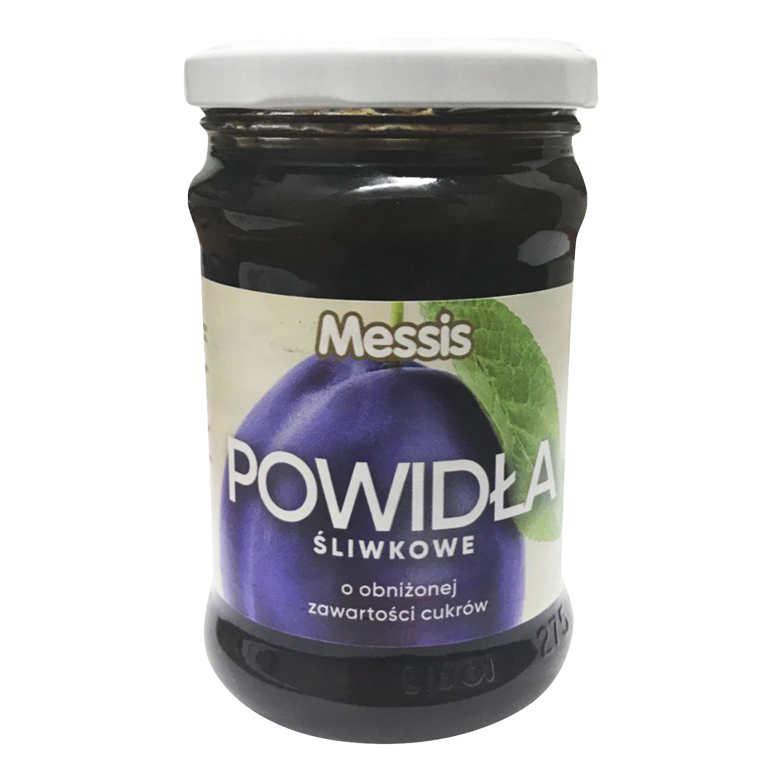 Повидло Messis зі зниженим вмістом цукру Сливове 300г Фото №:1