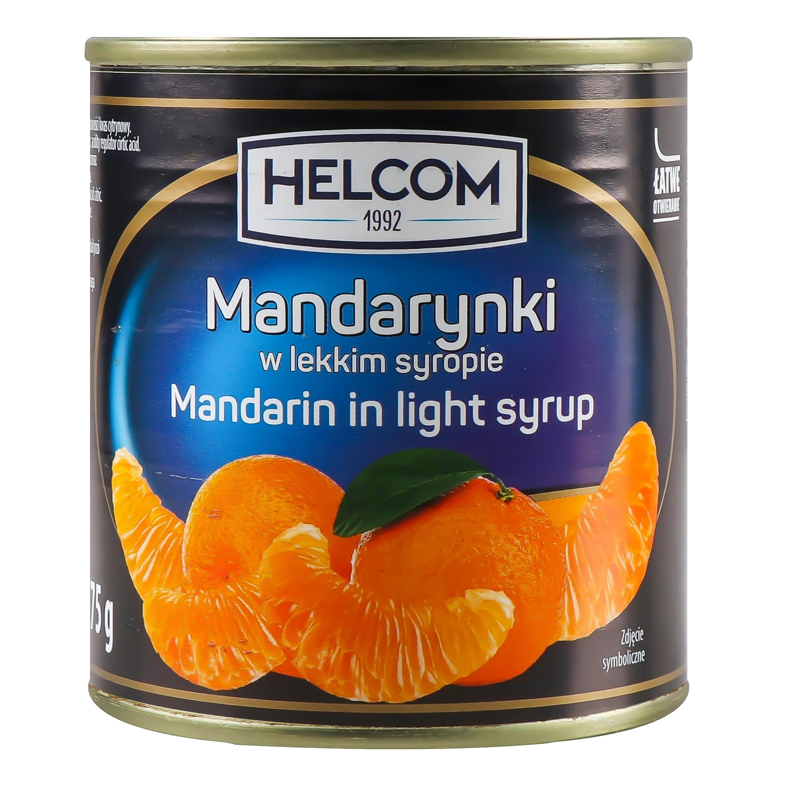 Конс Helcom 312г мандарини в сиропі з/б Фото №:1