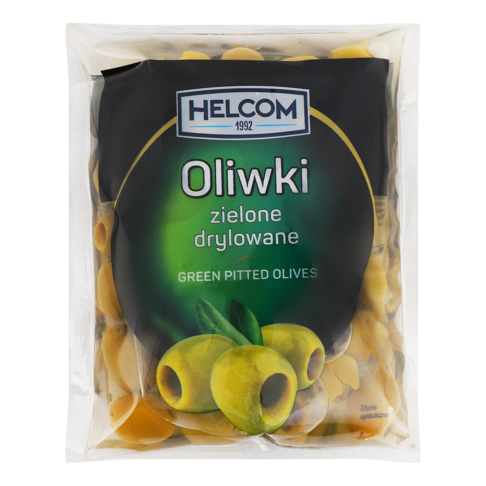 Оливки Helcom без кісточки 195г Фото навігації №:1