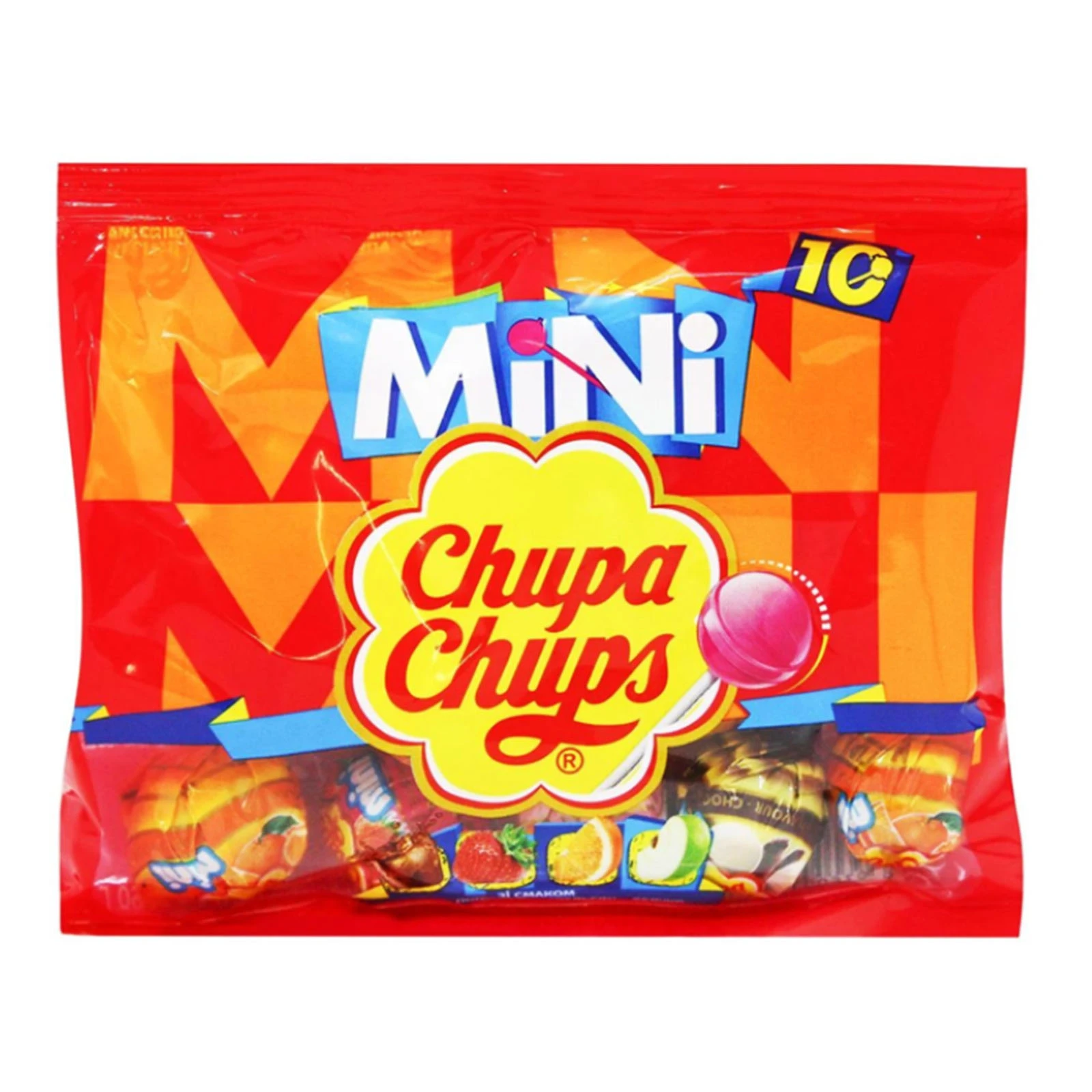 Цукерки Chupa Chups 6г10шт карамель Mini