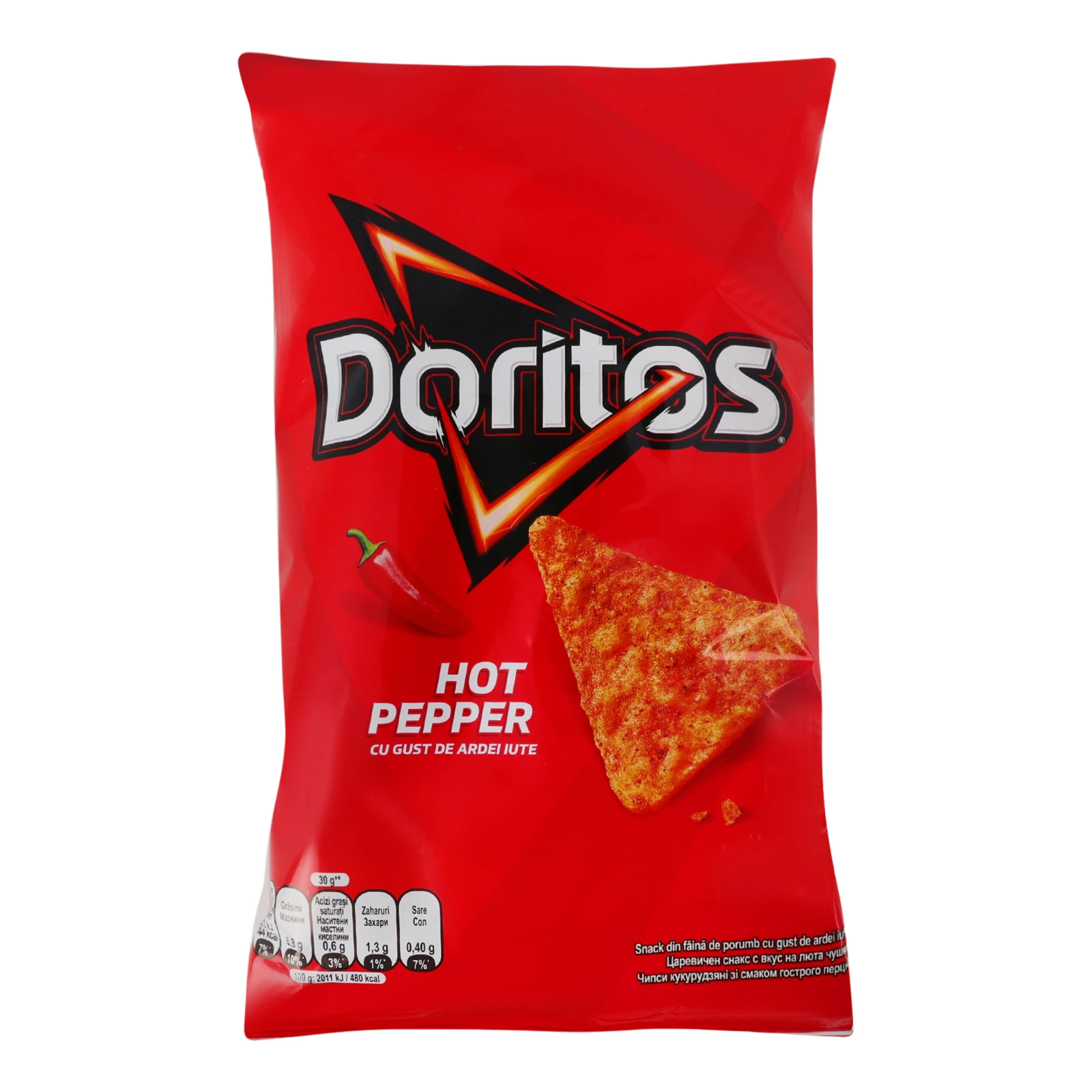 Чипси Doritos кукурудзяні зі смаком Гострого перцю 90г Фото №:1