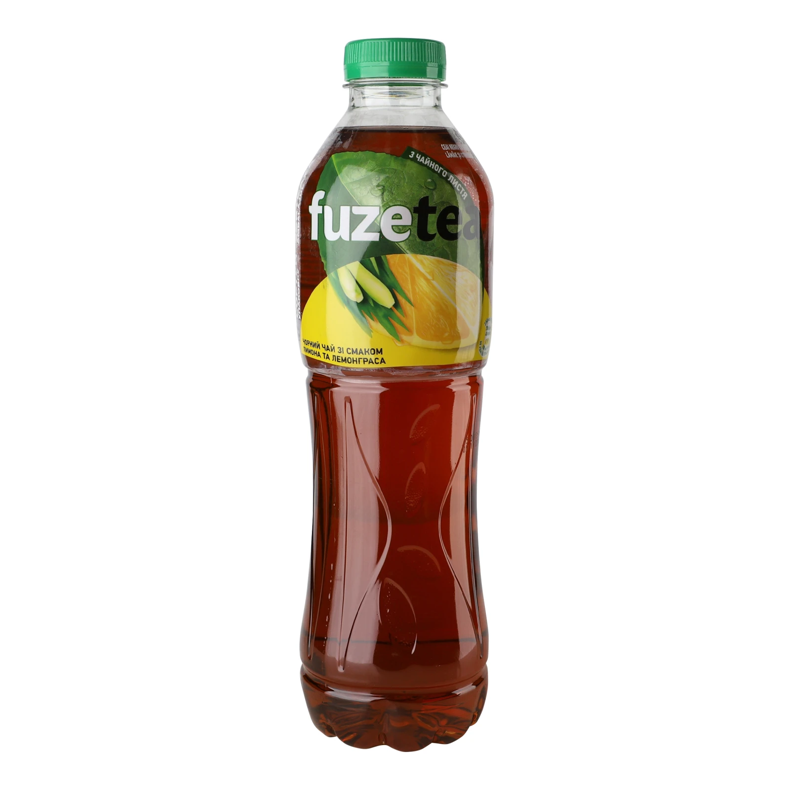 Чай холодний Fuzetea чорний зі смаком лимона та лемонграса 1л Фото №:1