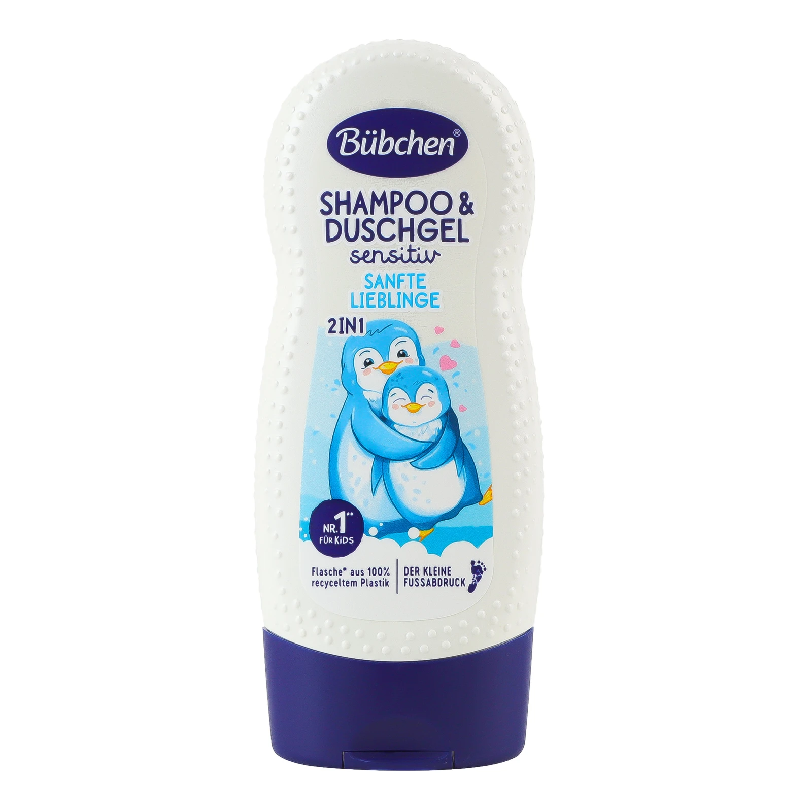 Шампунь та гель для душу Bubchen Лагідний і ніжний 2в1 для дітей з чутливою шкірою від 3-х років 230мл Фото №:1