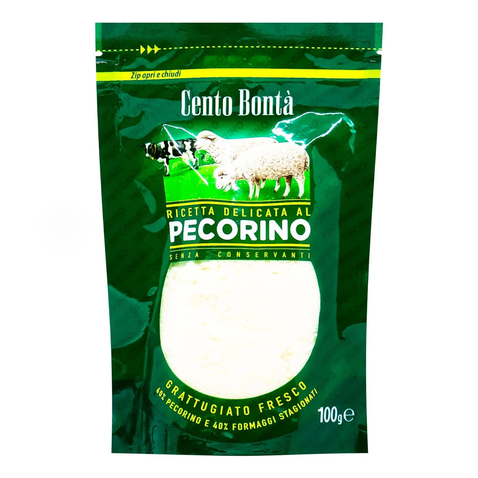 Сир Biraghi Pecorino 100г 30% тертий Фото навігації №:1