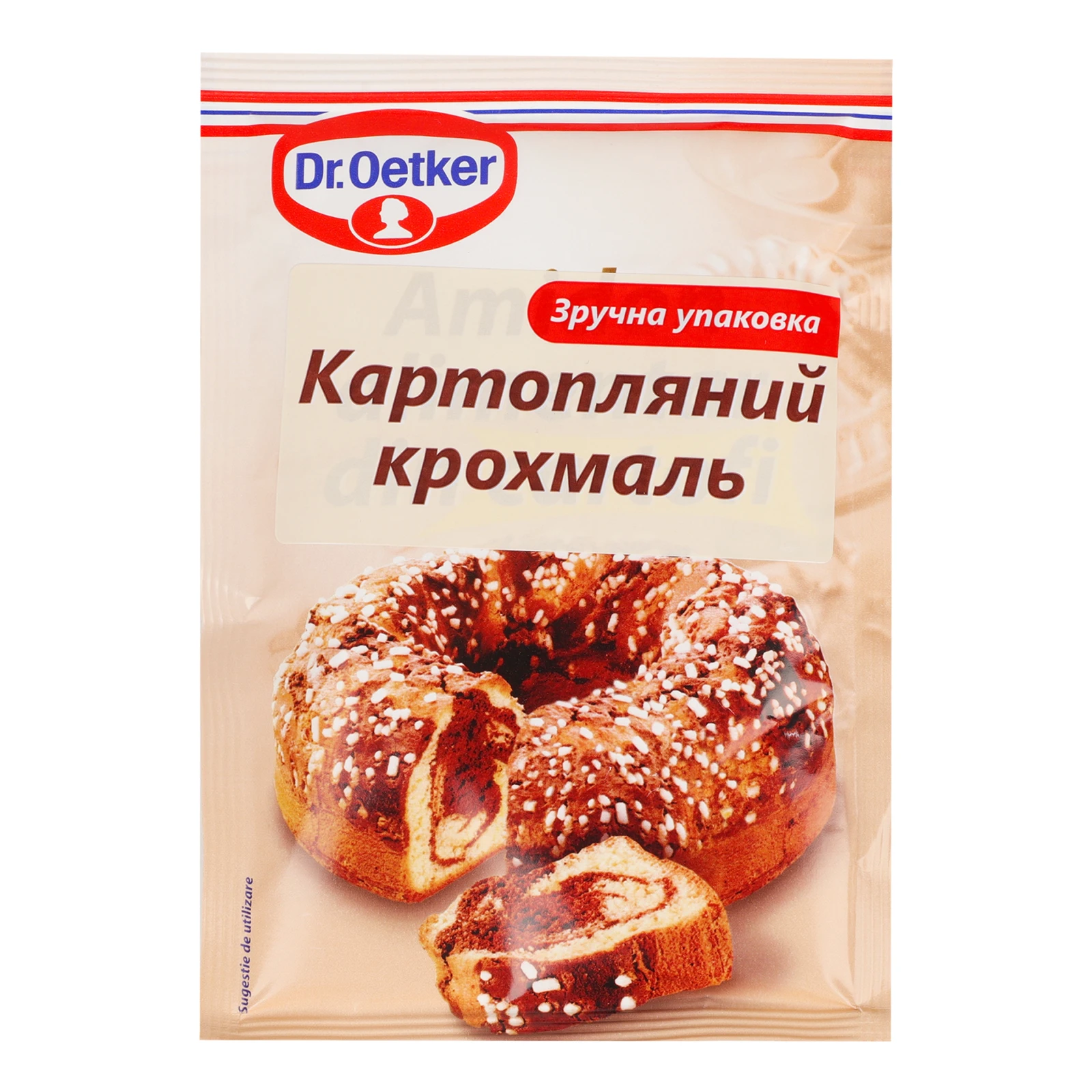 Крохмаль Dr.Oetker картопляний 75г Фото №:1