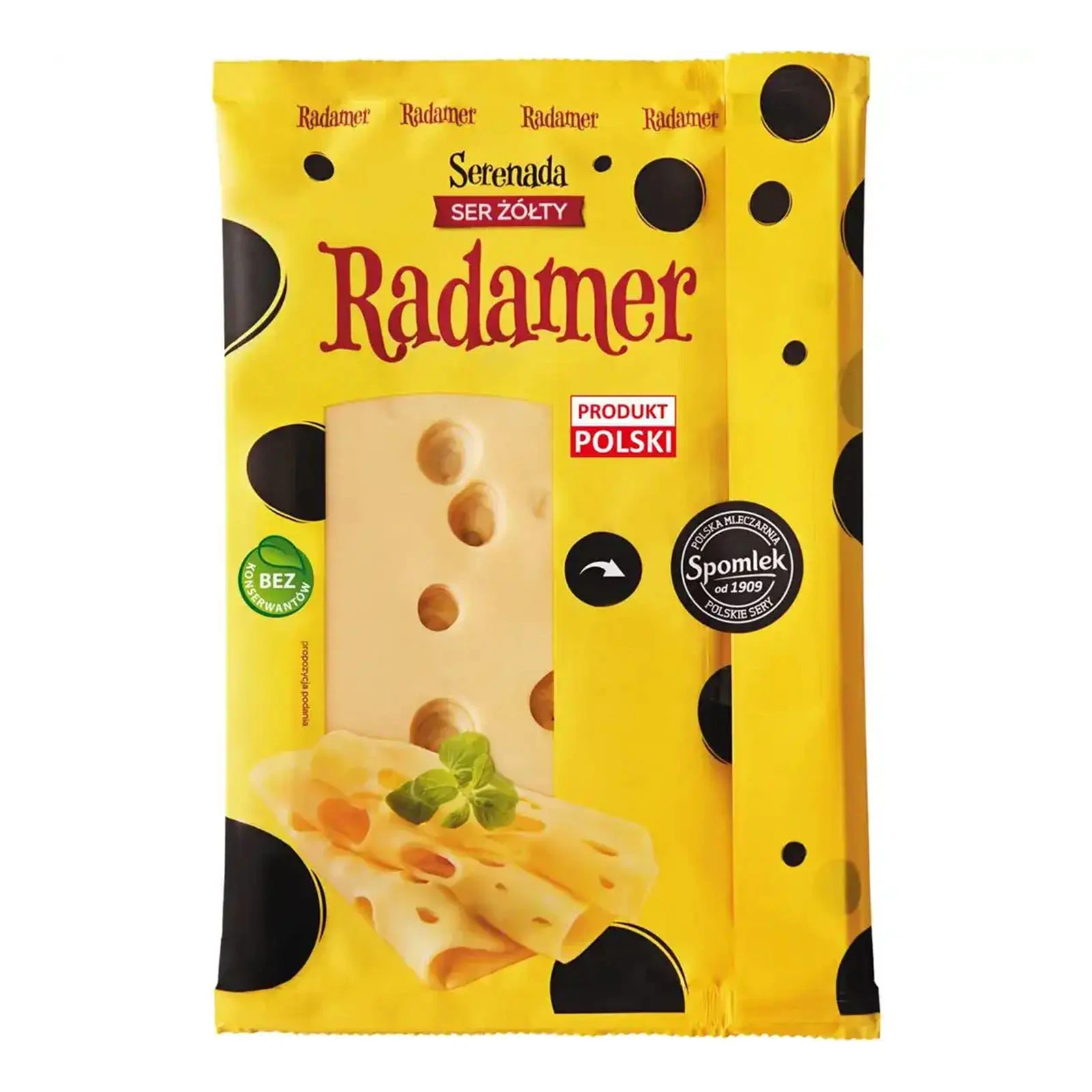 Сир Serenada Radamer твердий нарізка 45% 135г Фото №:1