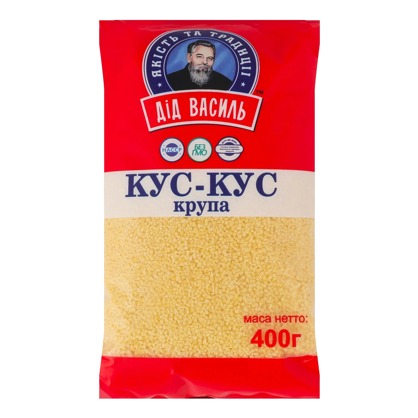 Кус-кус Дід Василь 400г Фото №:1