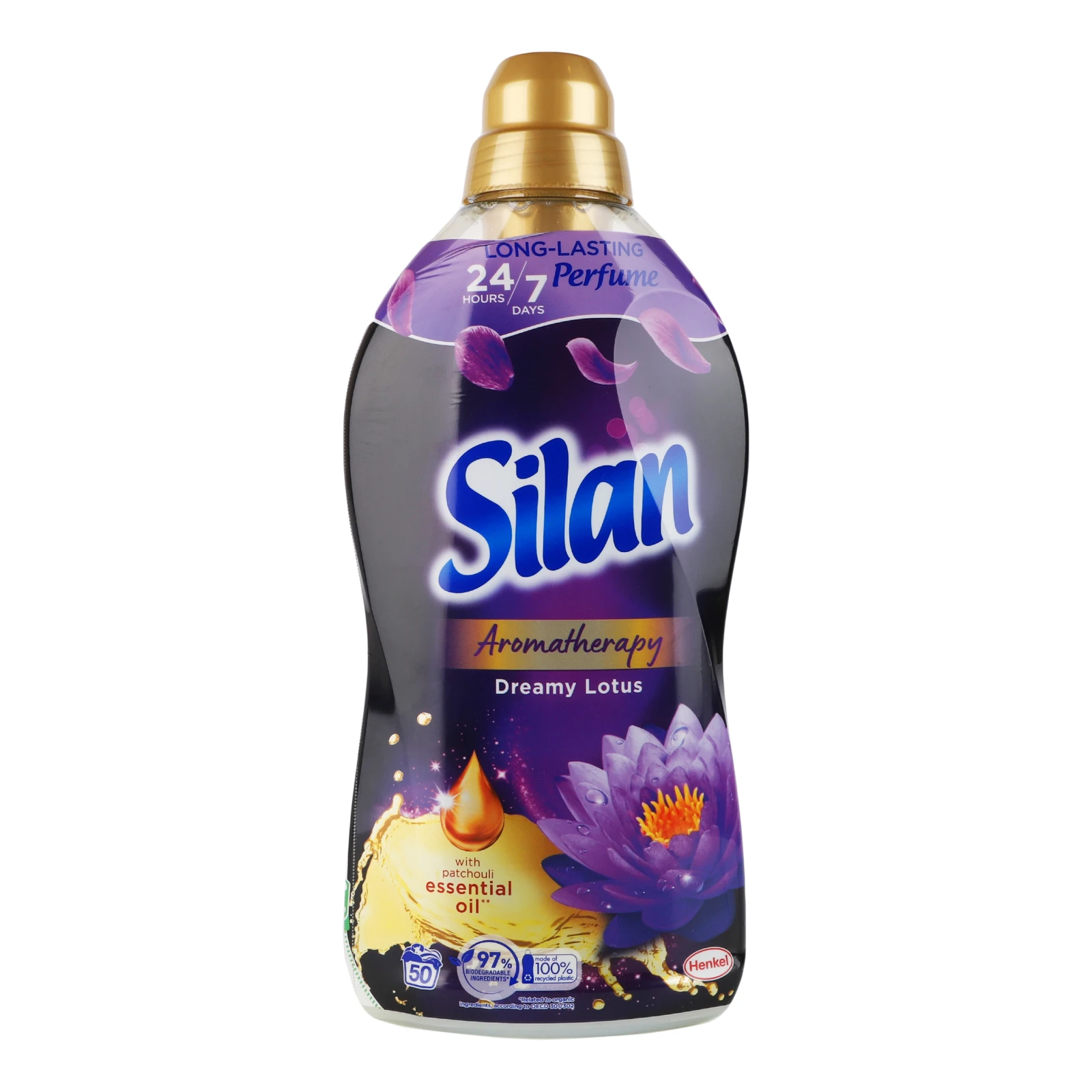 Пом'якшувач для тканин Silan Aromatherapy Dreamy Lotus концентрований 1.1л Фото навігації №:1