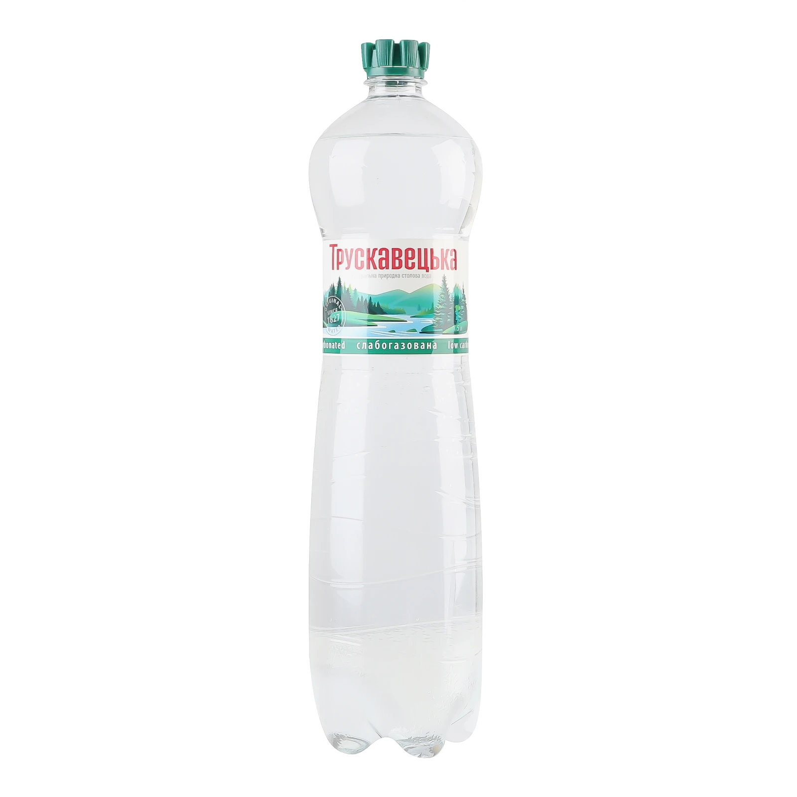 Вода мінеральна Трускавецька природна столова слабогазована 1.5л Фото №:1
