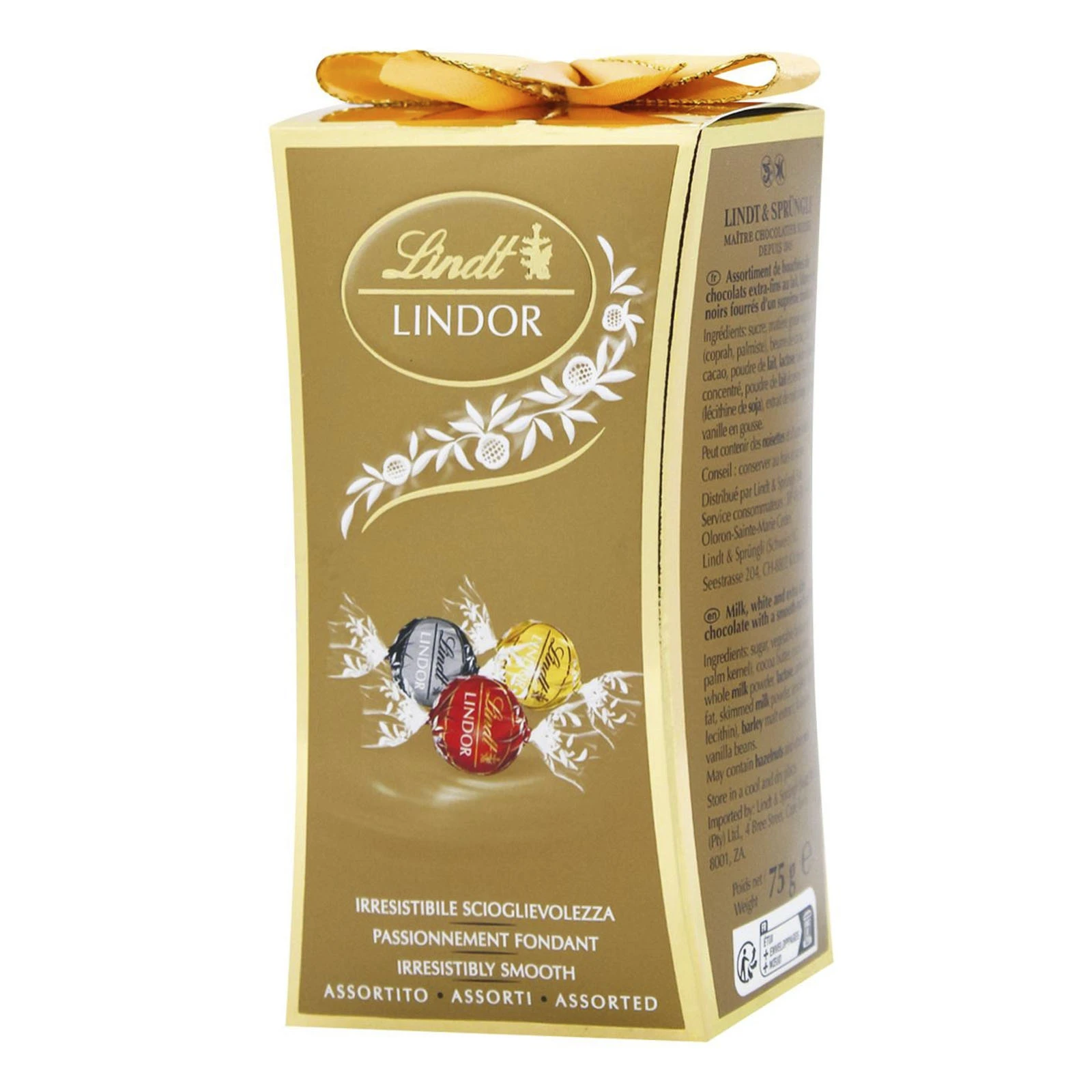 Цукерки Lindt Lindor асорті Фото №:1