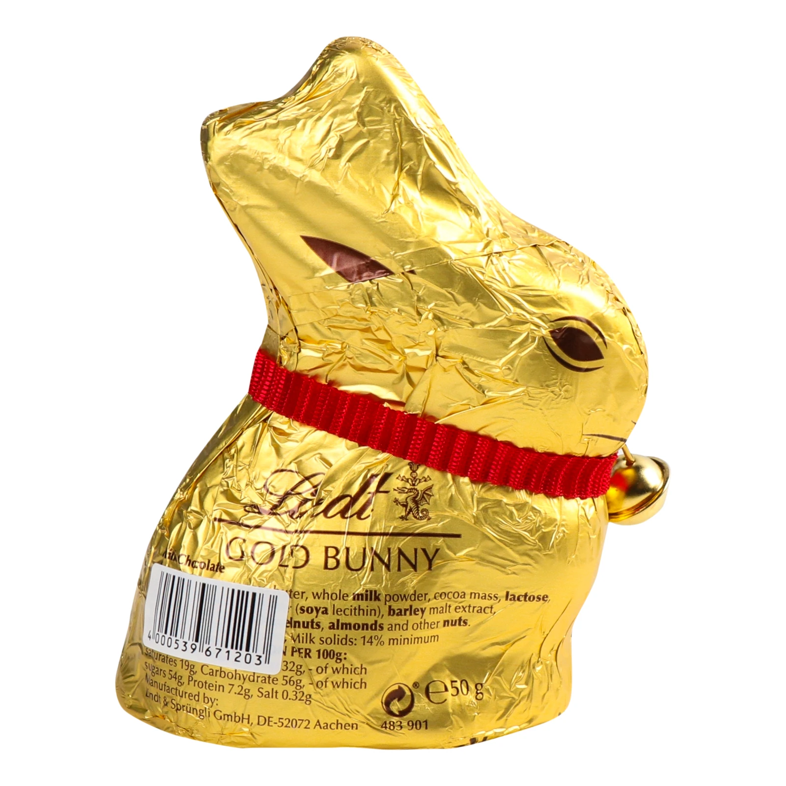 Шоколад Lindt Gold Bunny молочний Фото №:2