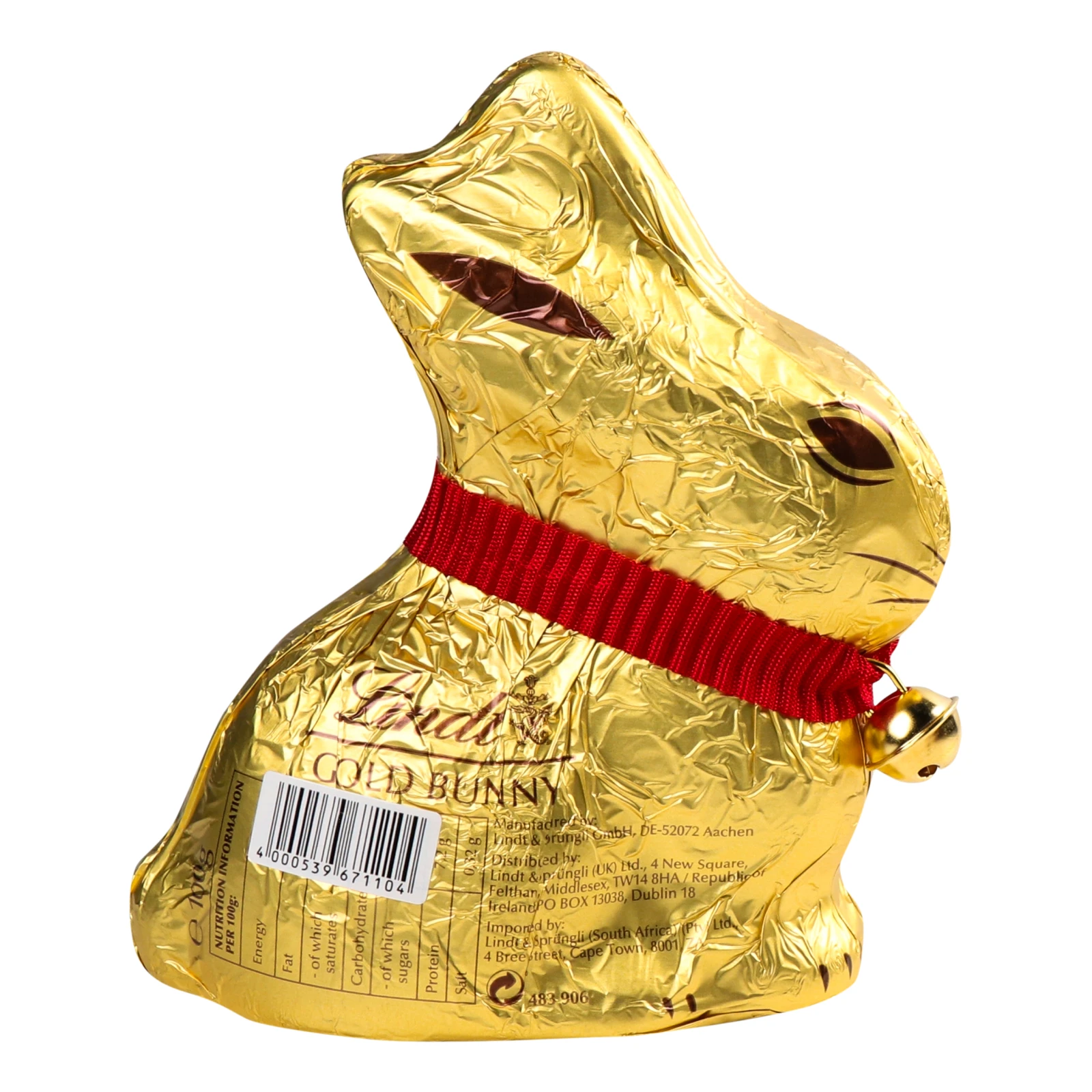 Шоколад Lindt Gold Bunny молочний Фото №:2
