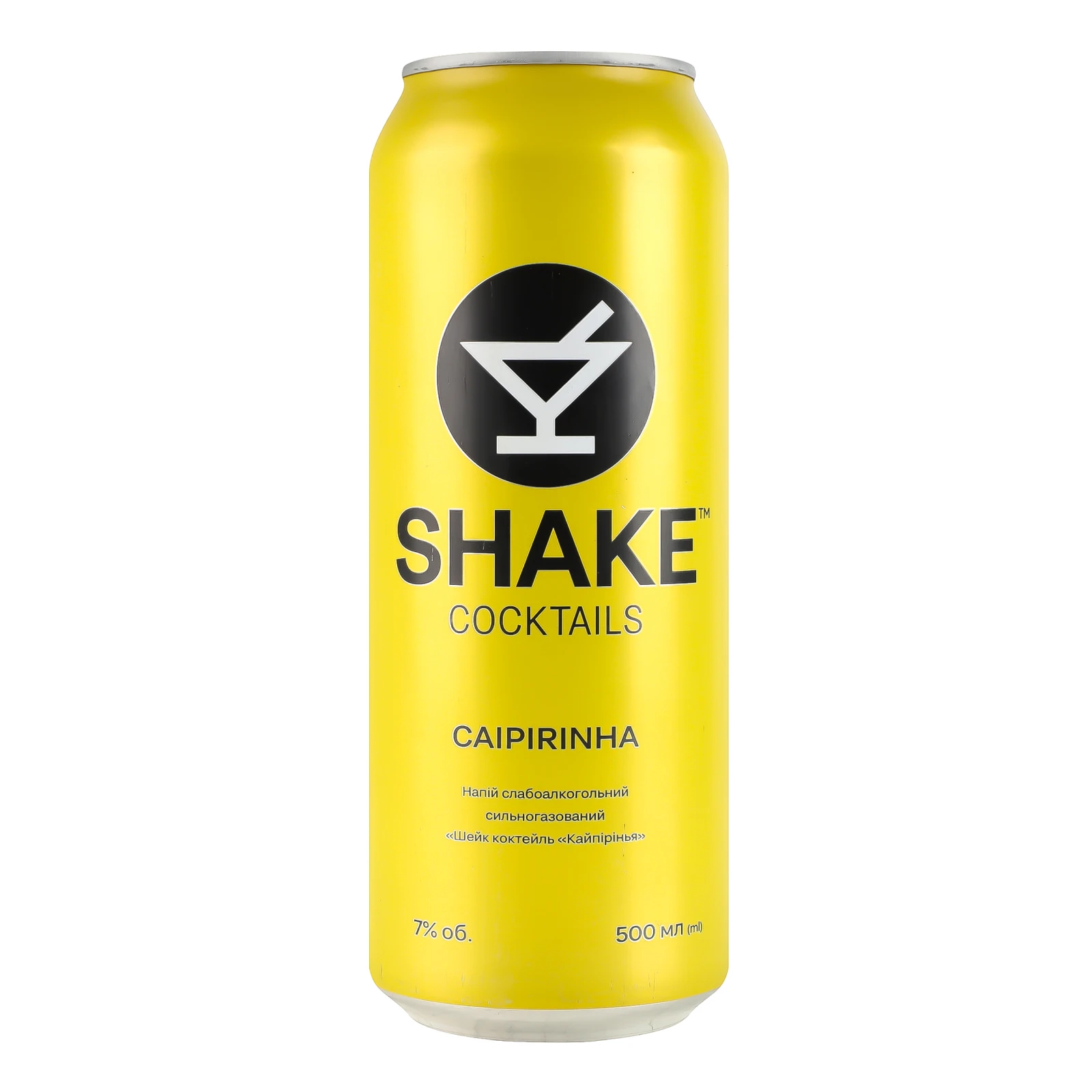 Напій слабоалкогольний Shake Cocktails Caipirinha сильногазований 7% 500мл Фото №:1