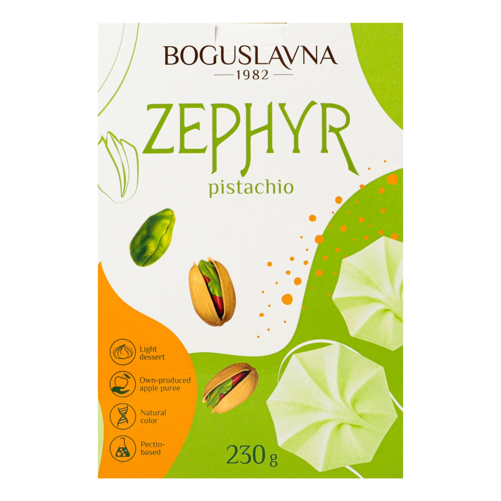 Зефір Boguslavna Фісташка 230г Фото №:2