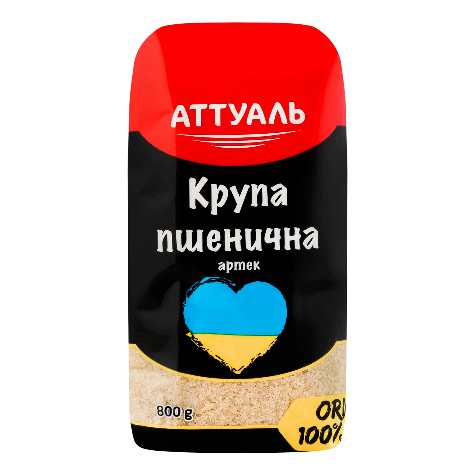 Крупа пшенична Аттуаль Артек 800г Фото навігації №:1