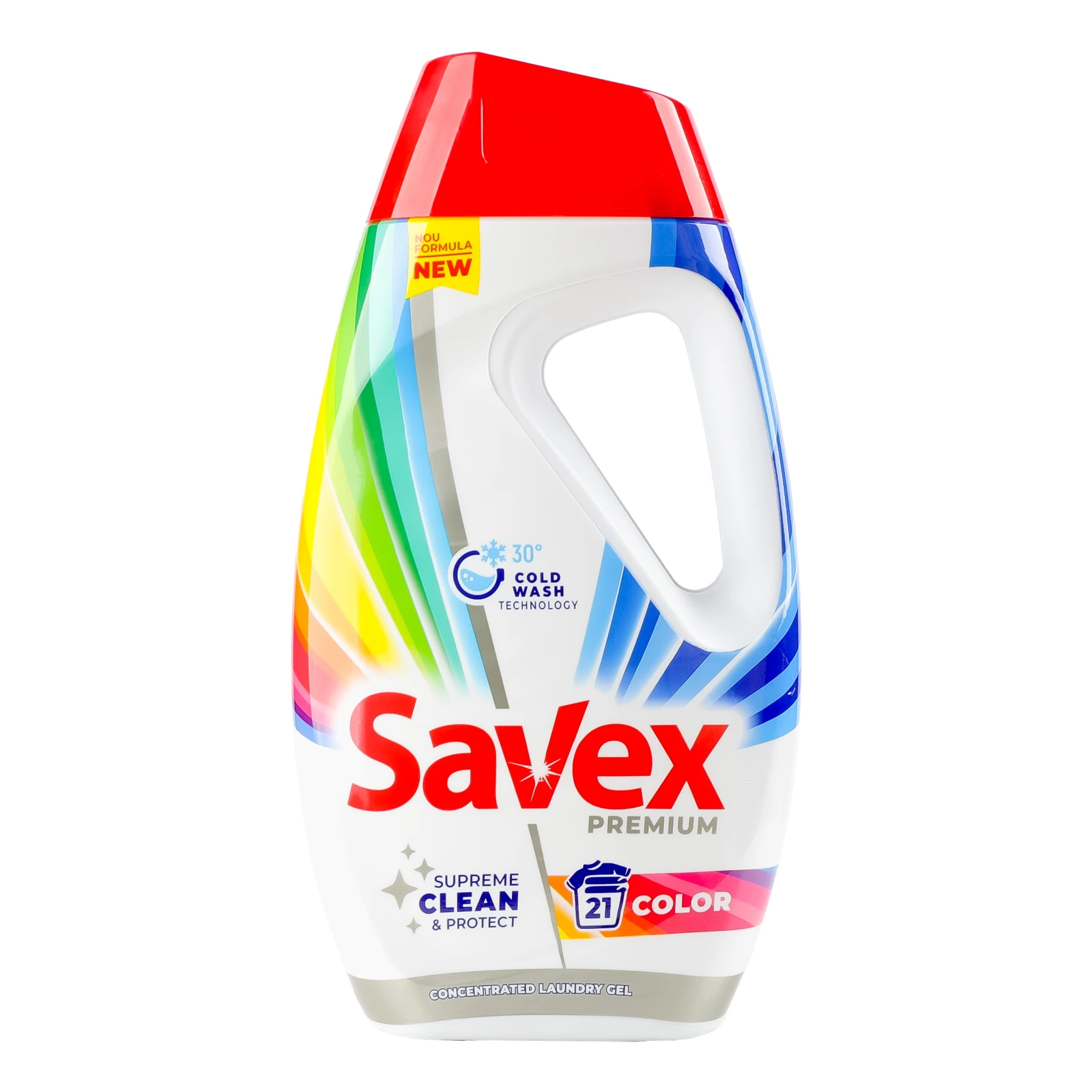 Засіб мийний Savex Premium Color рідкий концентрований універсальний для прання 0.945л