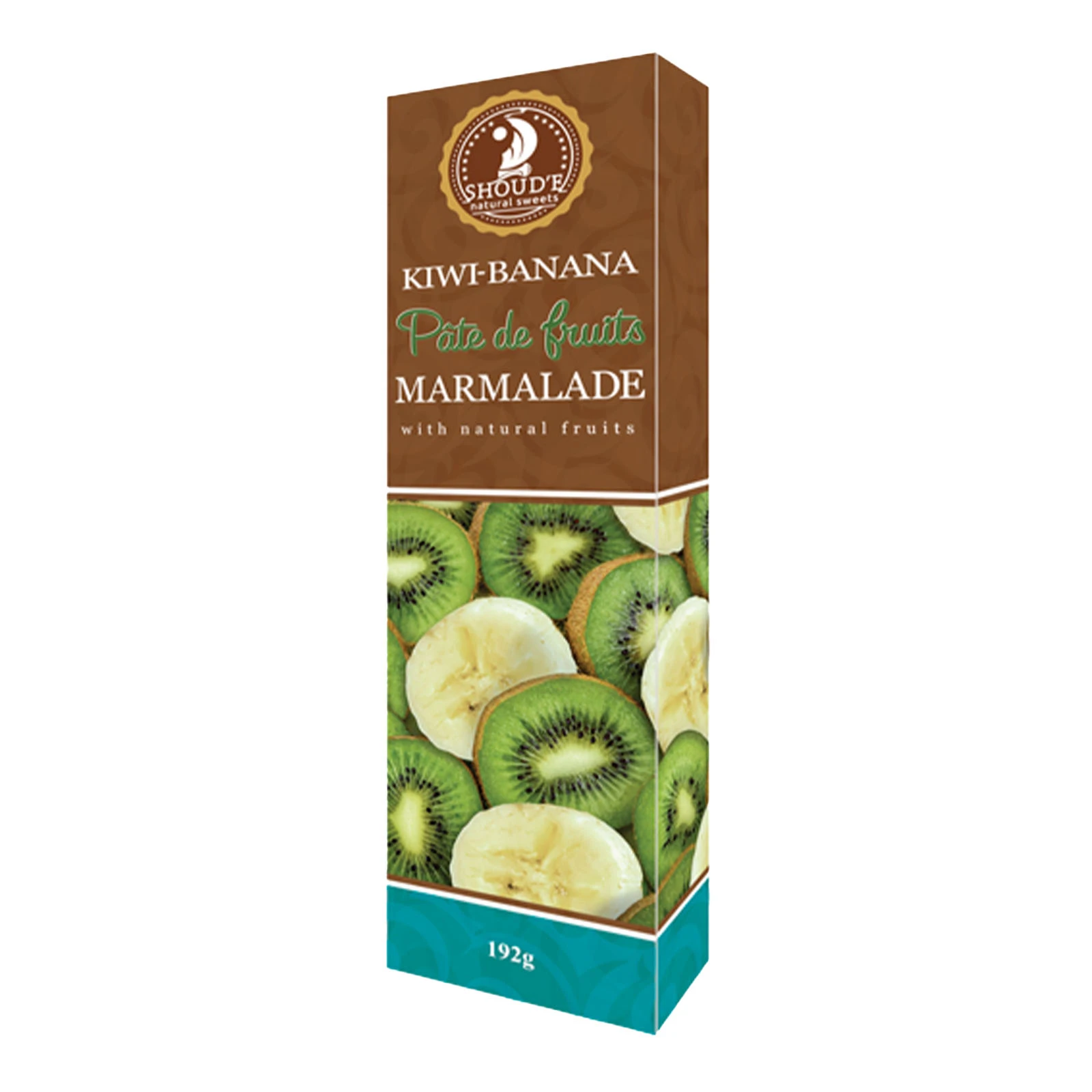 Мармелад Shoud`e 192г Pate de fruits ківі-банан