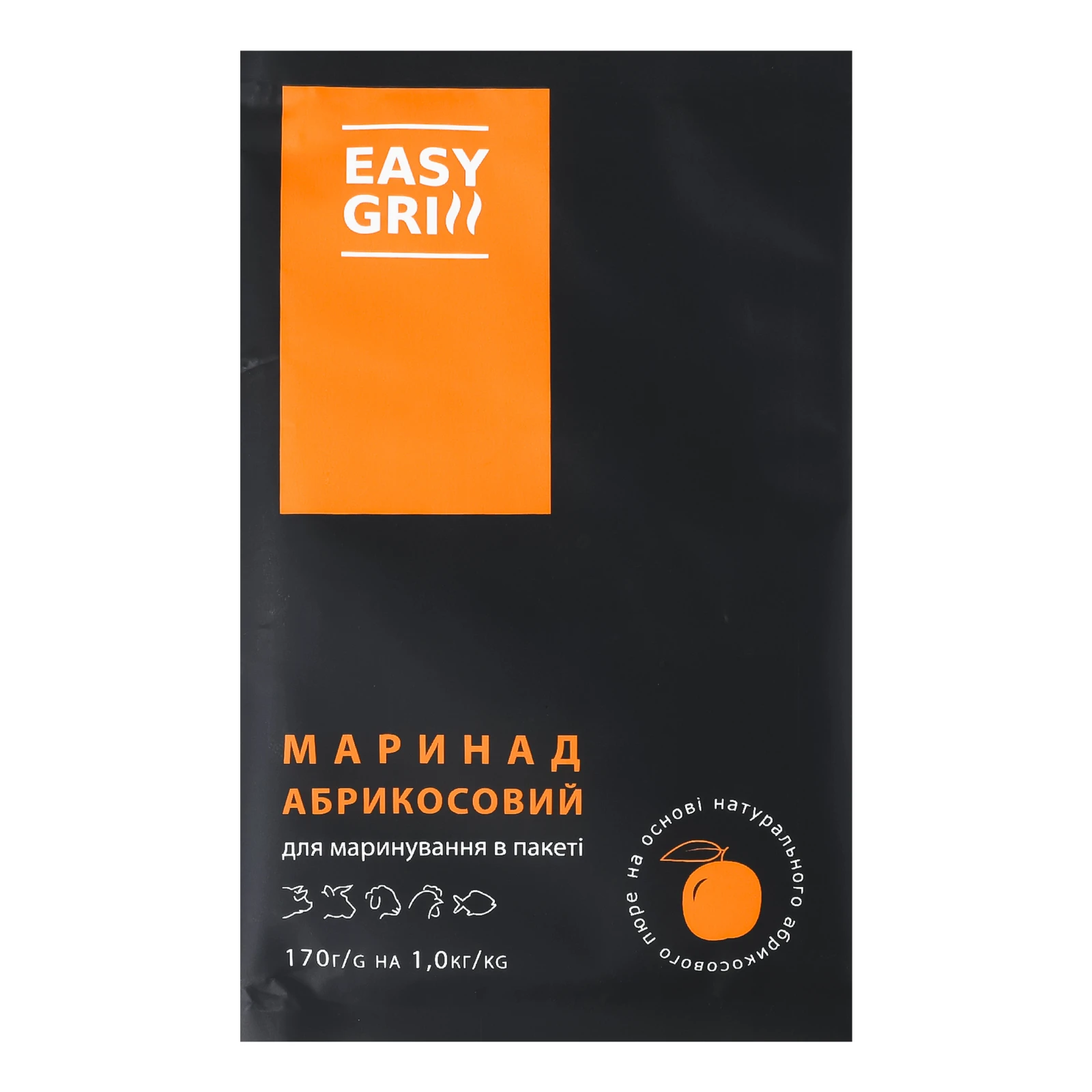 Маринад Easy Grill для маринування у пакеті Абрикосовий 170г Фото №:1