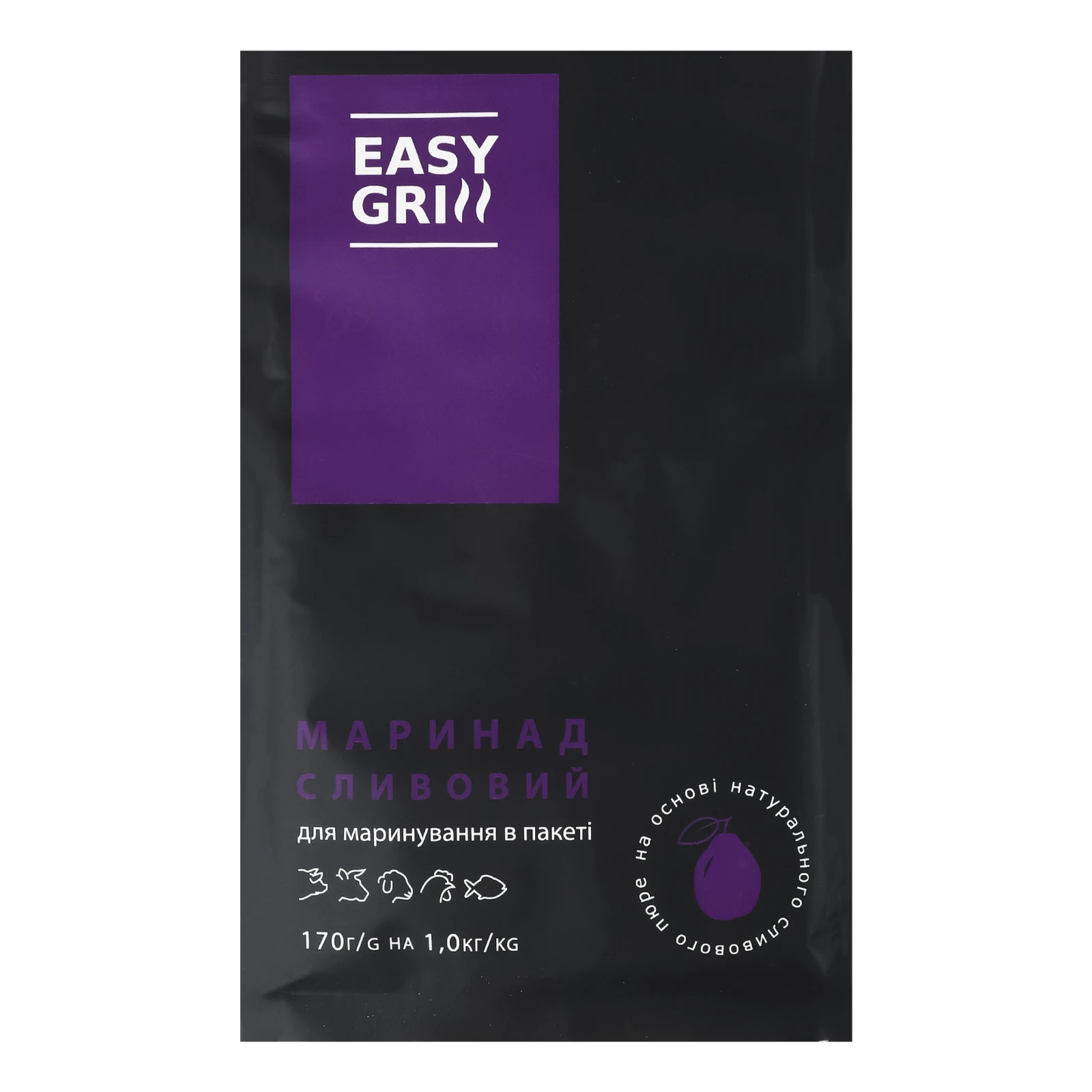 Маринад Easy Grill для маринування у пакеті Сливовий 170г