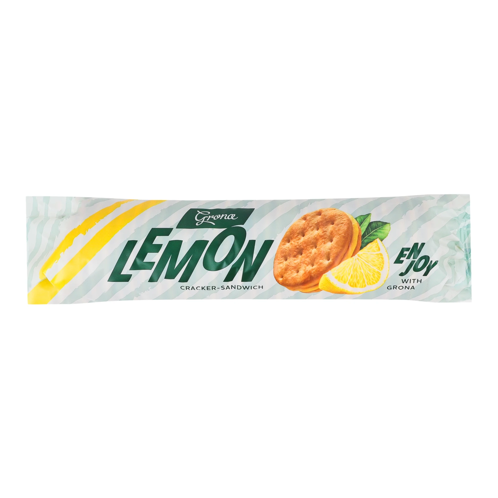 Крекер-сендвіч Grona Lemon 195г Фото №:1
