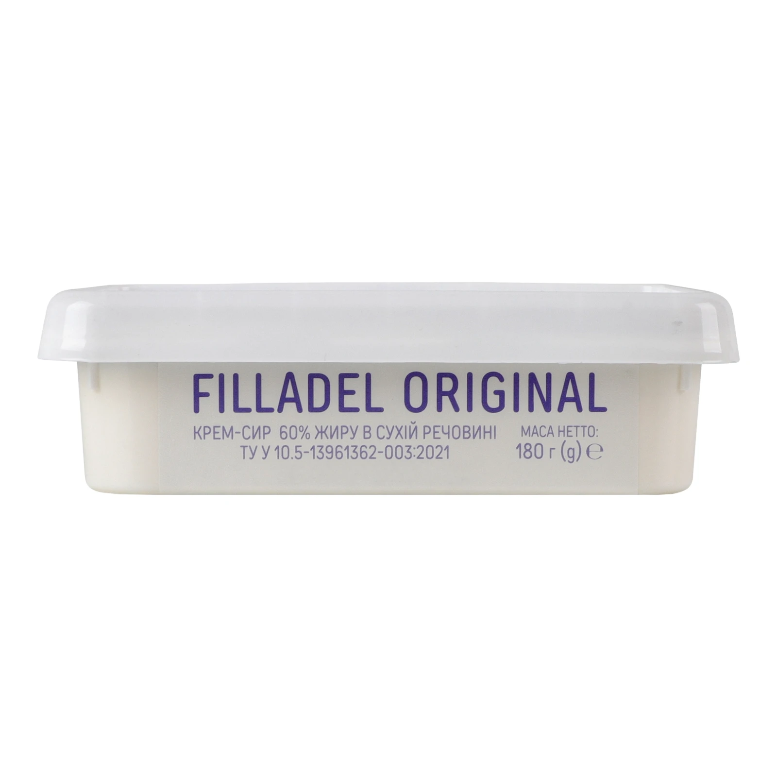Крем-сир Біло Filladel Original 60% 180г Фото №:1