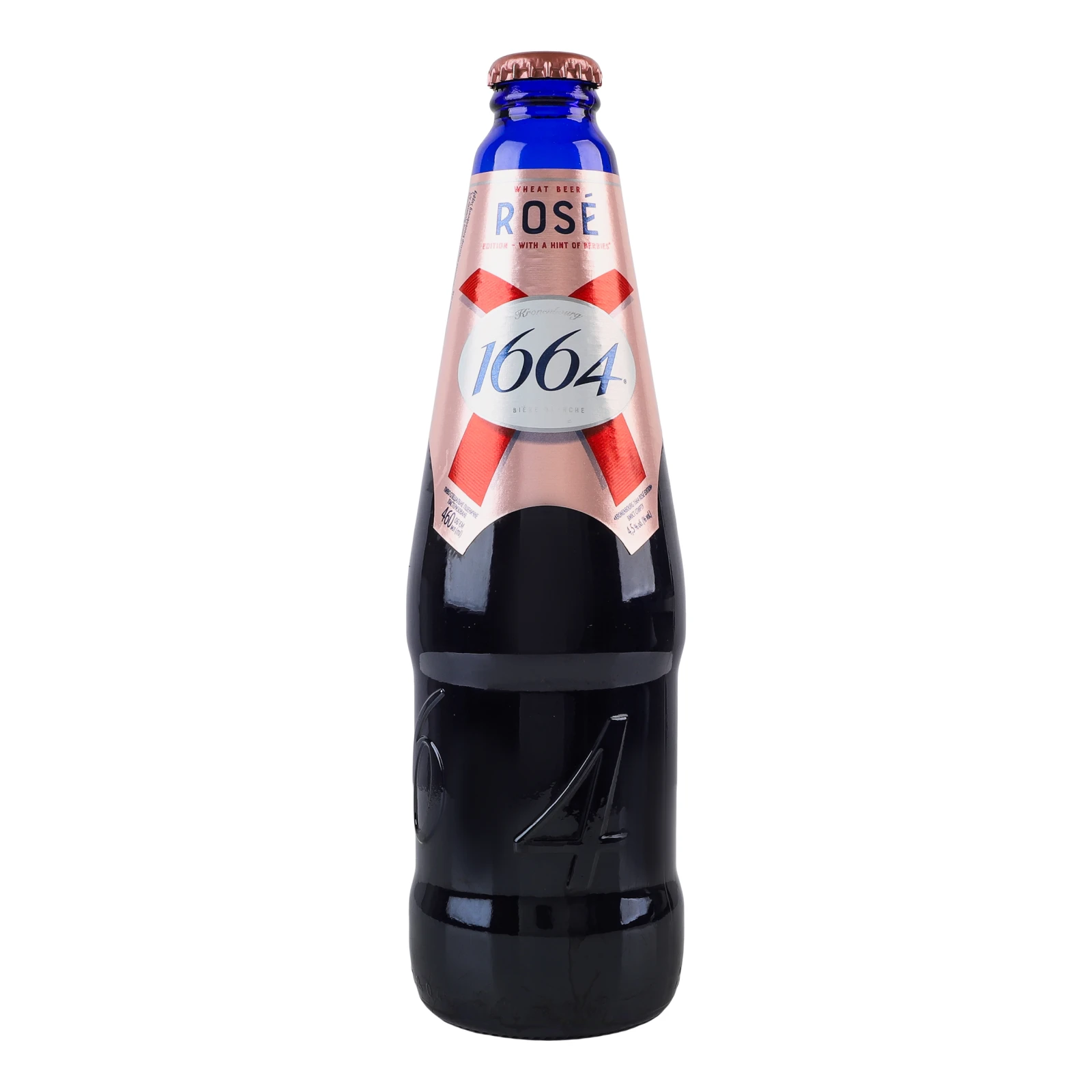 Пиво спеціальне Kronenbourg 1664 Rose Edition пшеничне пастеризоване 4.5% 460мл Фото №:1