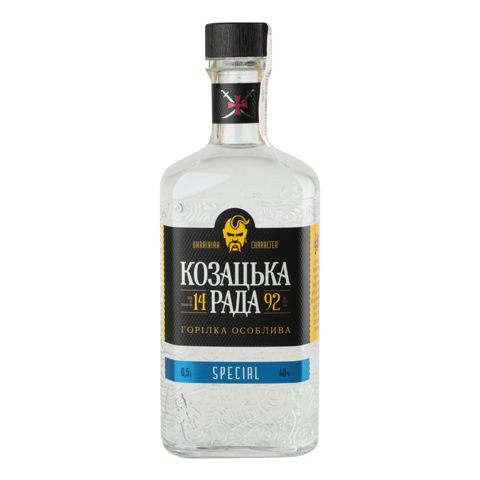 Горілка Козацька Рада Special особлива 40% 0.5л Фото №:1