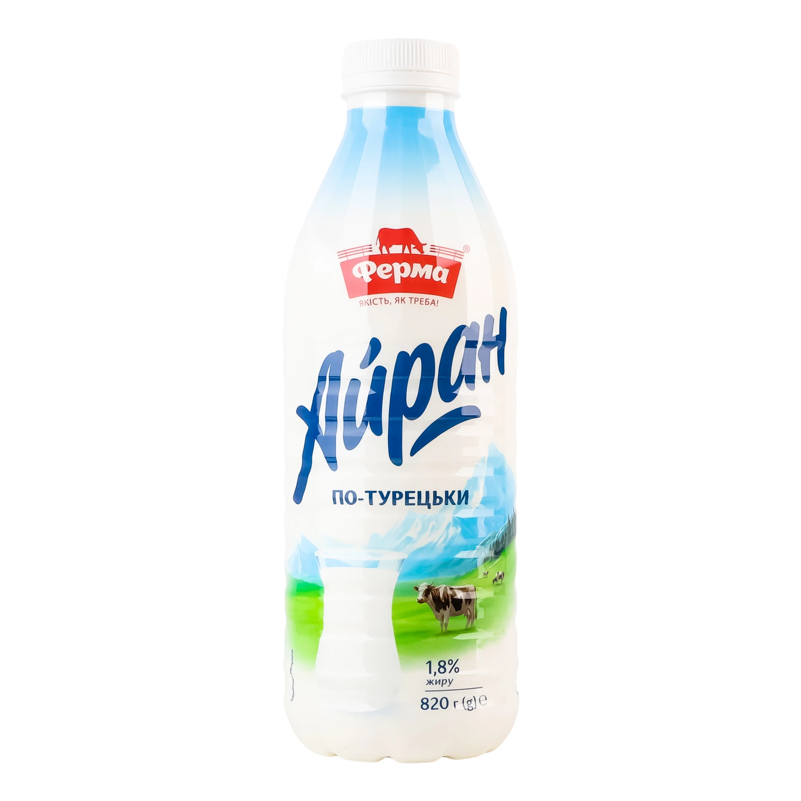 Айран Ферма По-турецьки 1.8% 820г Фото навігації №:1