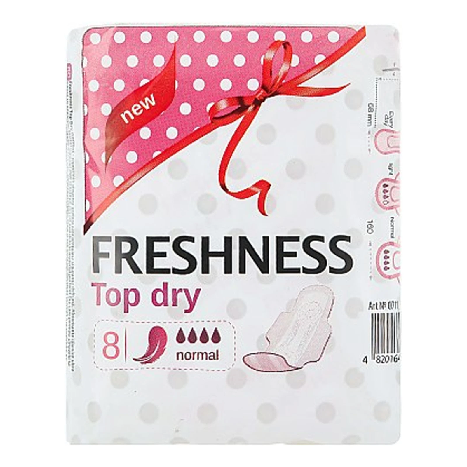 & Прокладки Freshness 8шт Top Dry Normal кр Фото №:1
