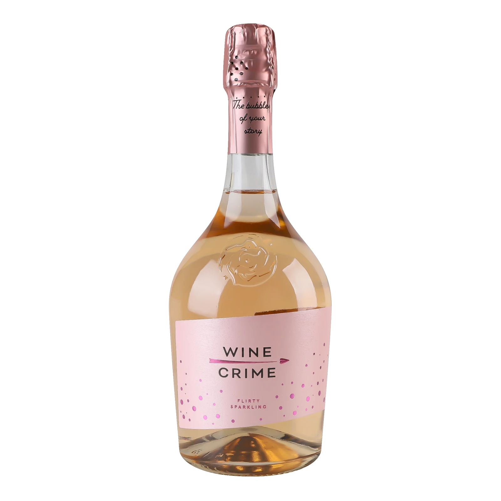Вино ігристе Wine Crime рожеве солодке 7% 0.75л Фото навігації №:1