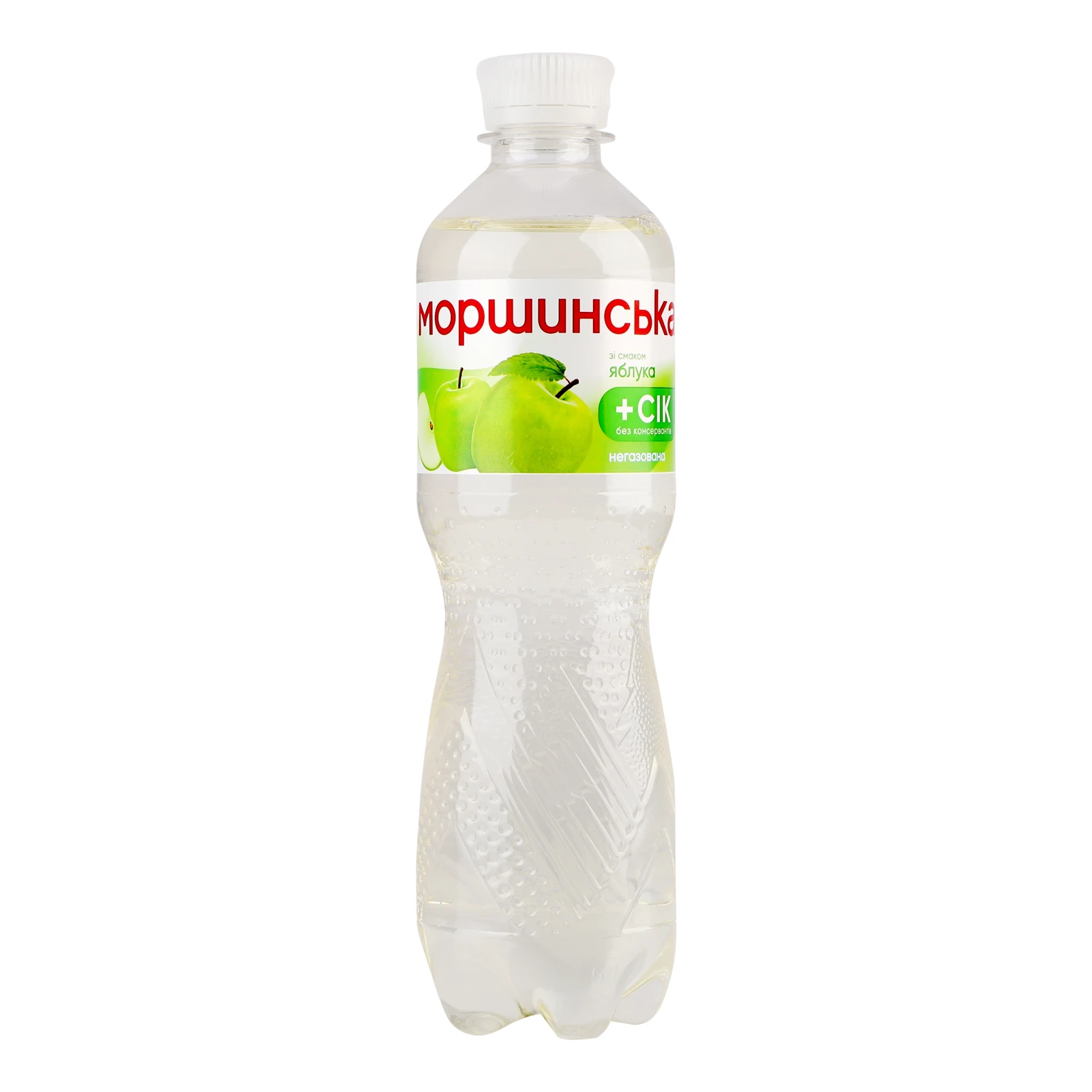 Напій Моршинська соковмісний негазований зі смаком яблука 500мл Фото №:1