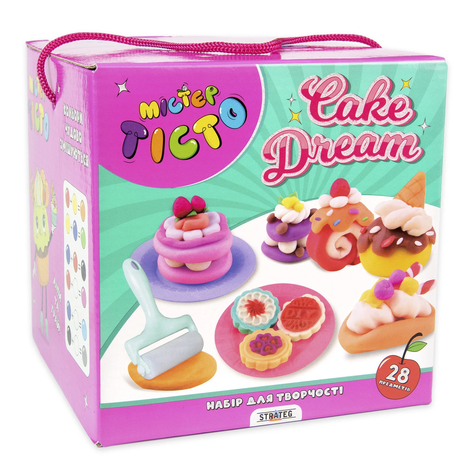 Набір для творчості Strateg Містер тісто Cake Dream 41014