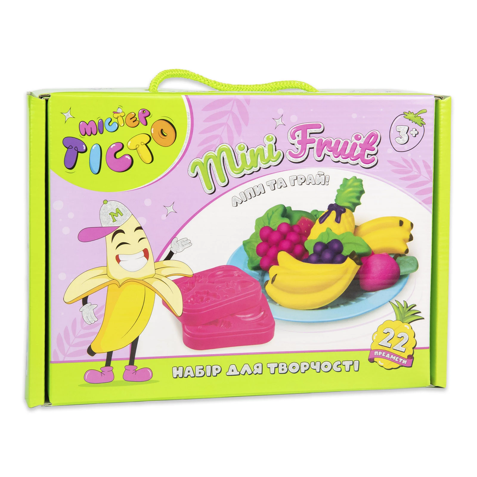 Набір для творчості Strateg Містер тісто Mini Fruit 41009
