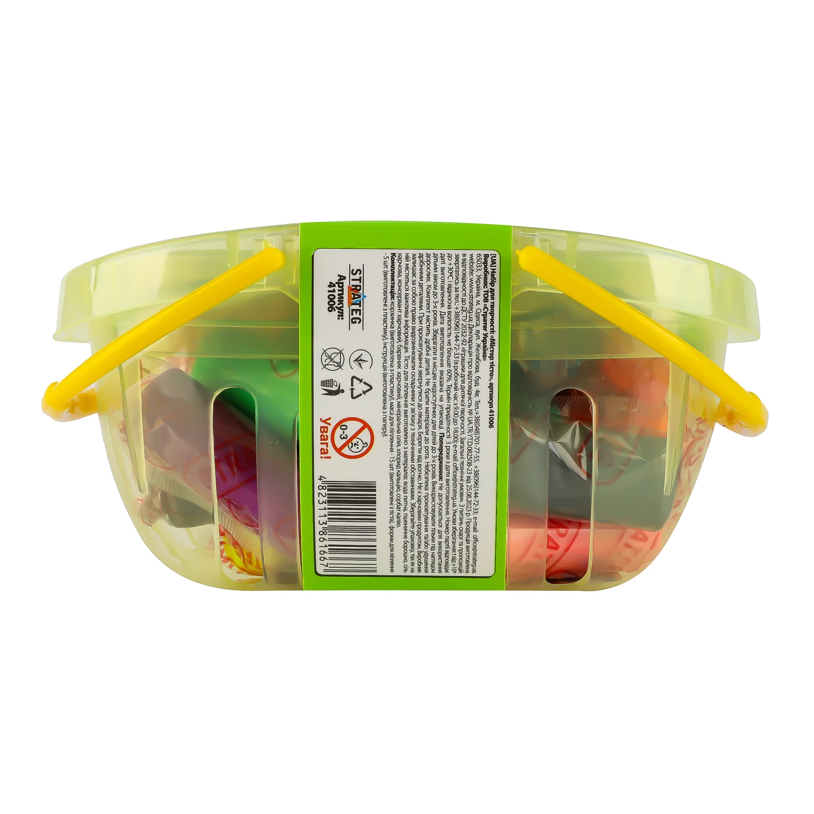 Набір для творчості Strateg Містер Тісто №41006 для дітей від 3-х років 1шт Фото №:2