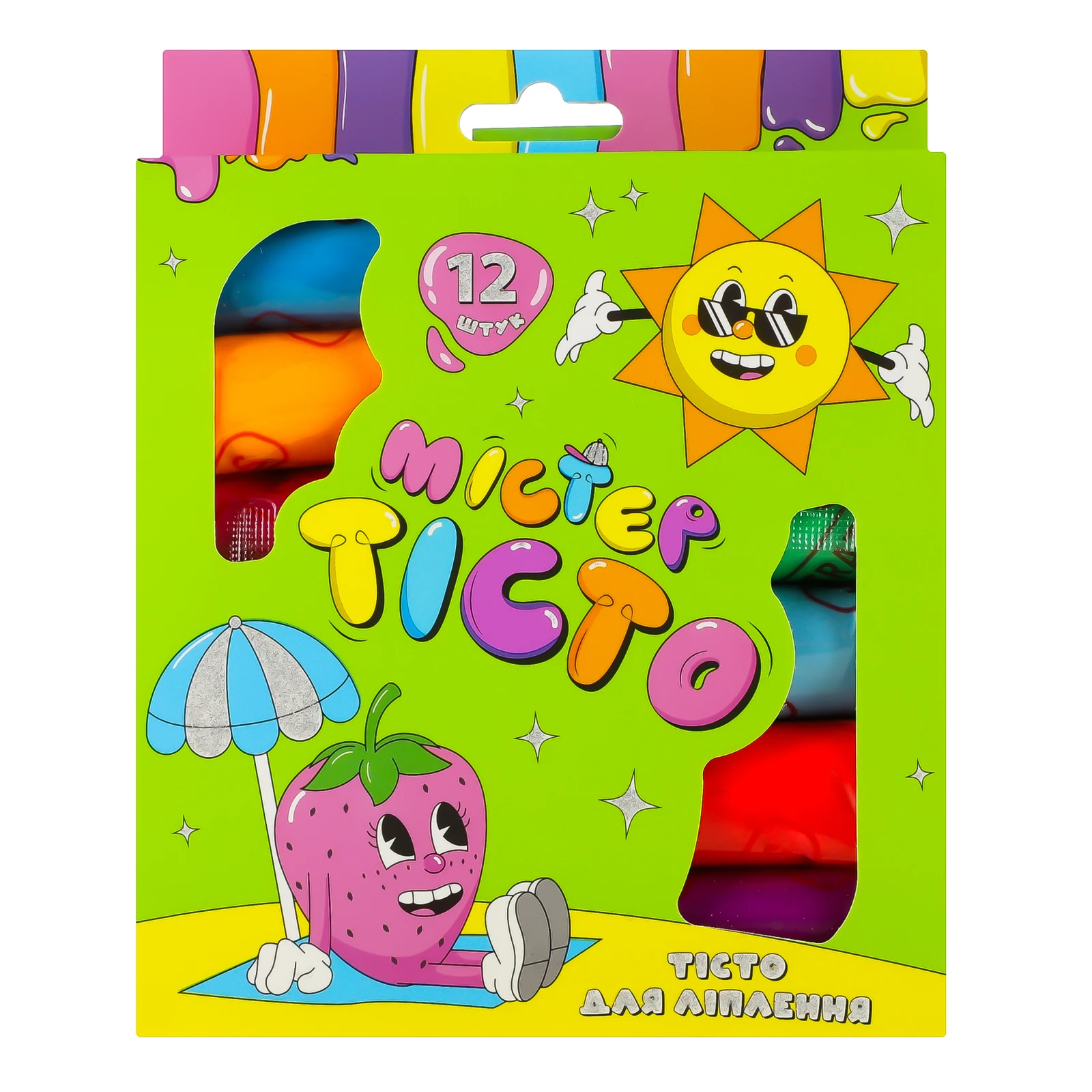 Набір для творчості Strateg Містер Тісто №41002 1шт Фото №:1