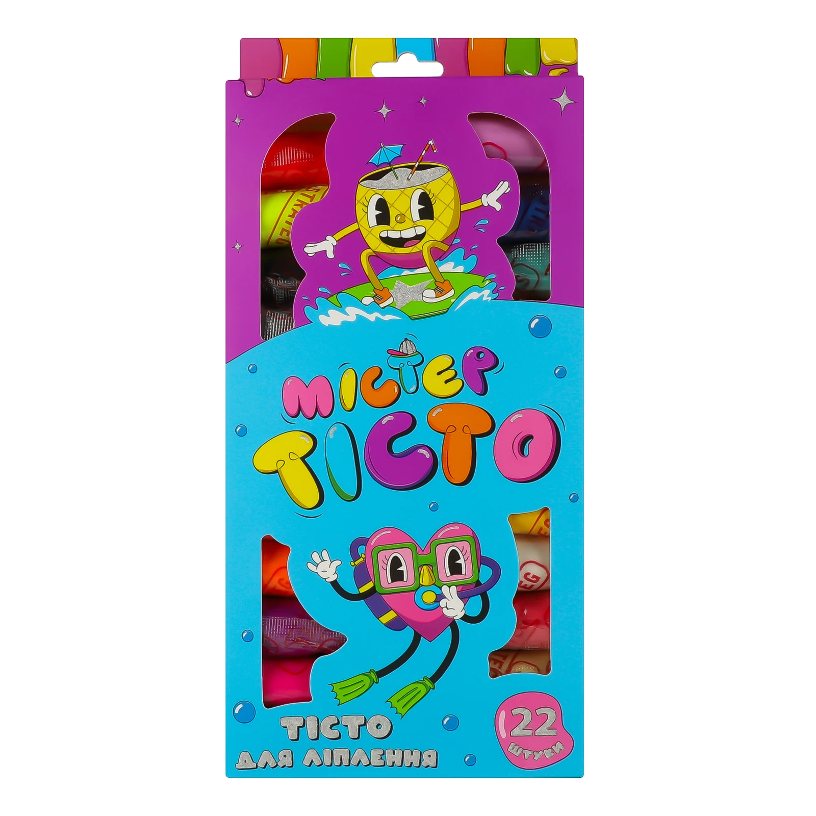 Набір для творчості Strateg Містер Тісто №41003 для дітей від 3-х років 1шт Фото №:1