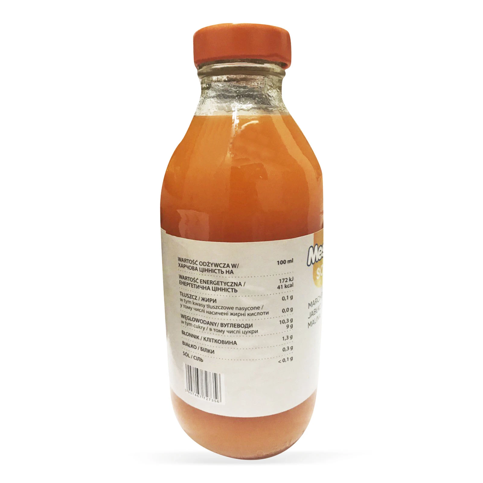 Сік Messis Дракончик малина + морква + яблуко 330мл Фото №:2