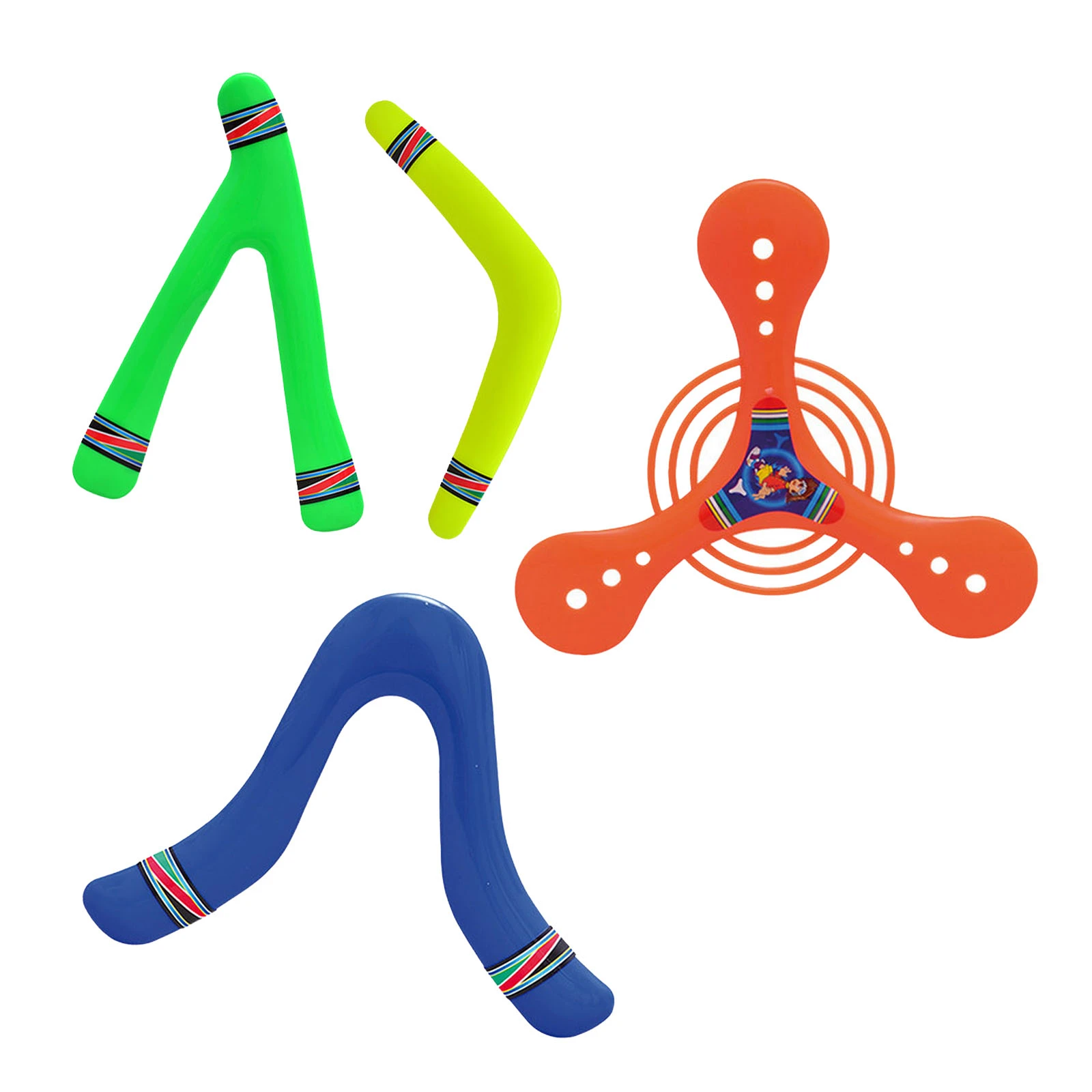 Набір бумерангів M1087 4шт 30см кул. Фото №:2