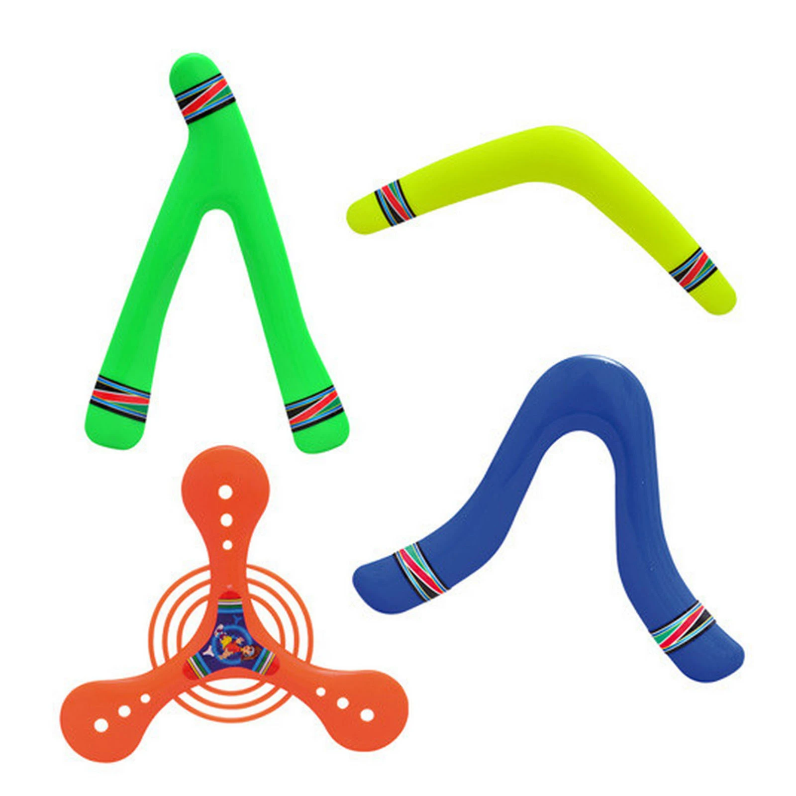 Набір бумерангів M1087 4шт 30см кул. Фото №:1