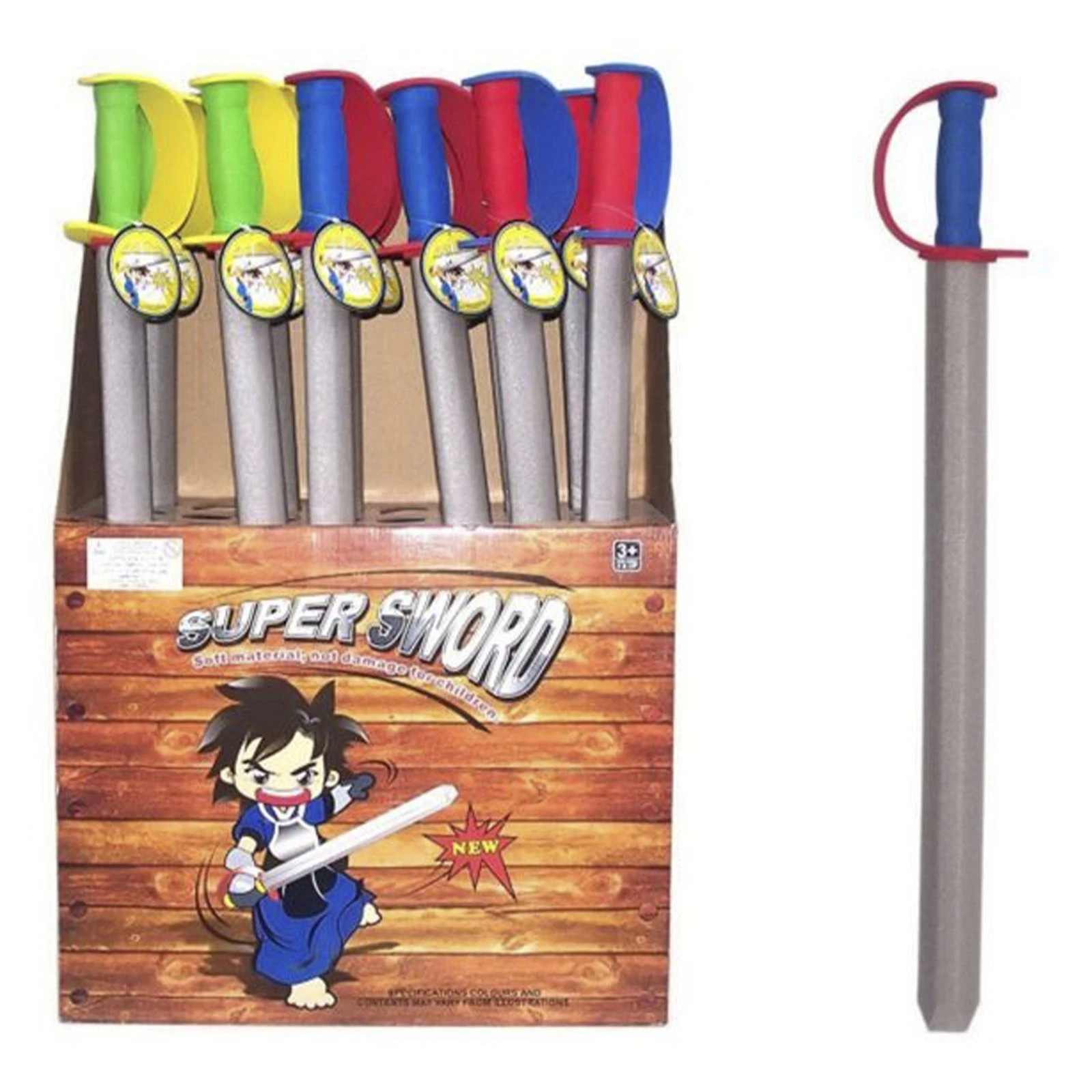 Іграшка Super Sword меч 10000-6 EVA 4кольори Фото №:1