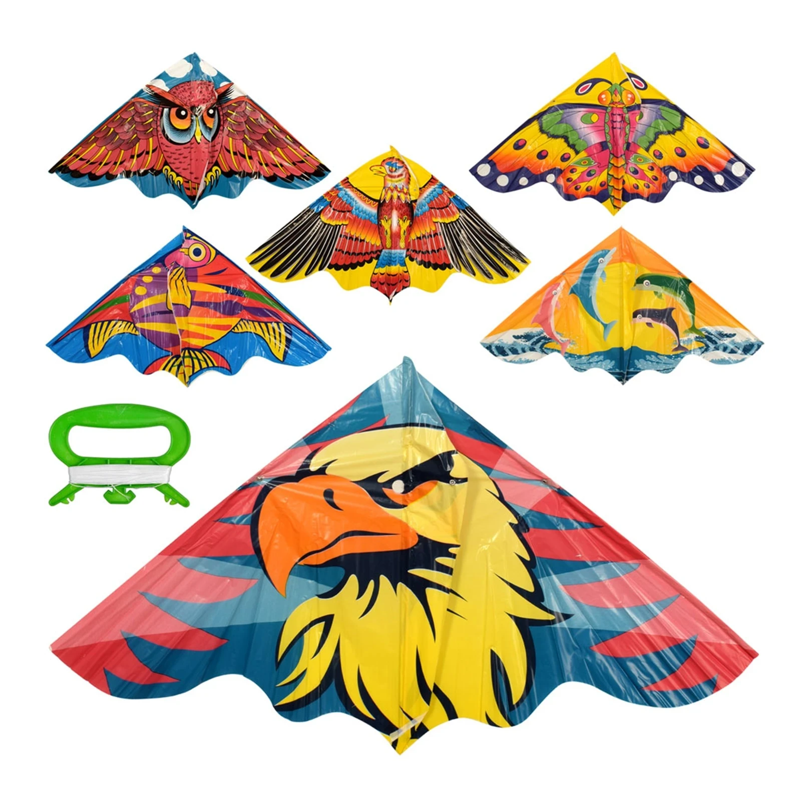 Повітряний змій Sport Brand M 3335 ширина 120см довжина 61см поліетилен 6 видів кул. 8,5-69-1см Фото №:1