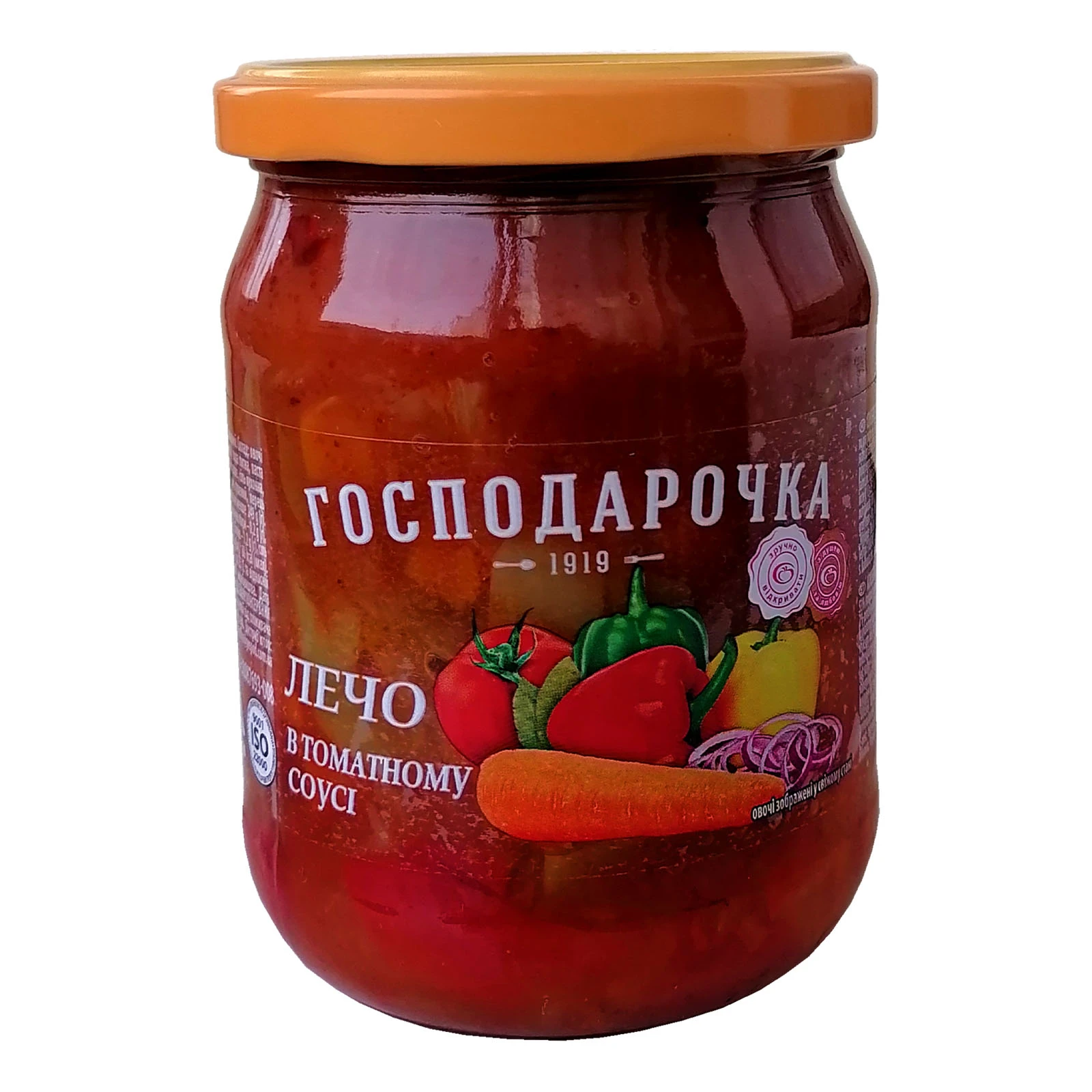 Лечо Господарочка в томатному соусі 470г Фото №:1