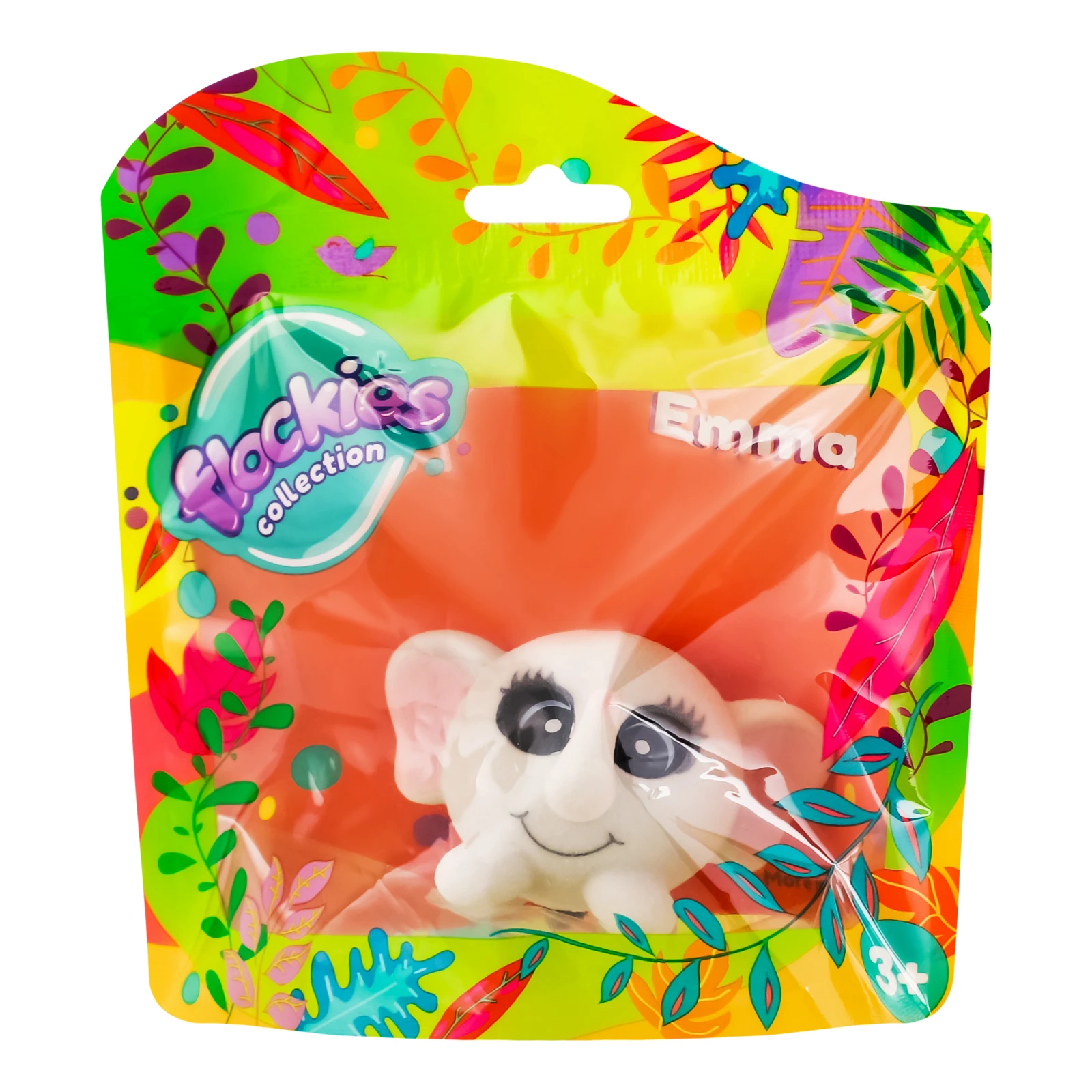 Фігурка колекційна Flockies Слониха Емма №FLO0102 для дітей від 3-х років 1шт Фото №:1