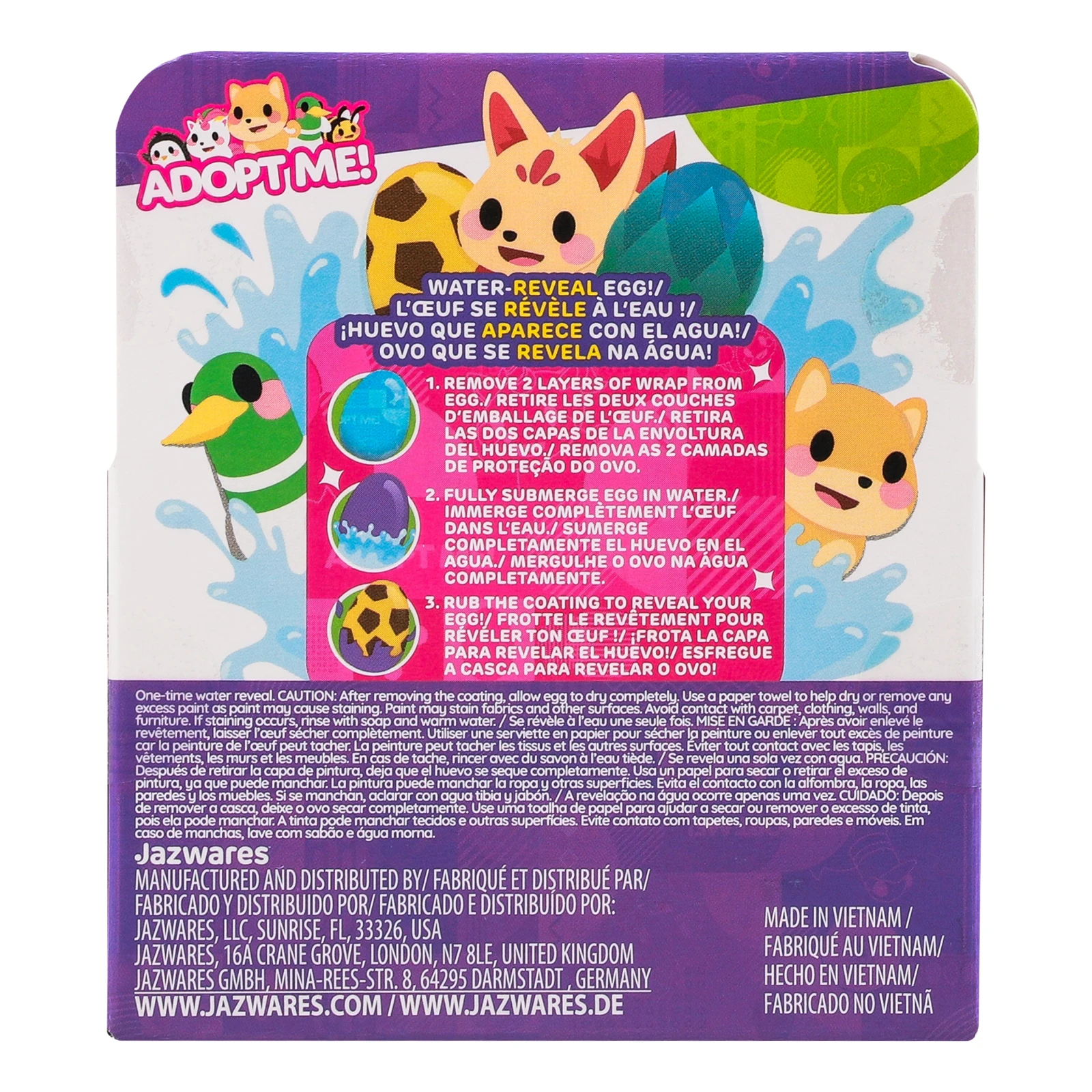 Іграшка-сюрприз Adopt Me! Mystery pets №AME0012 в яйці для дітей від 6-ти років 1шт Фото №:2