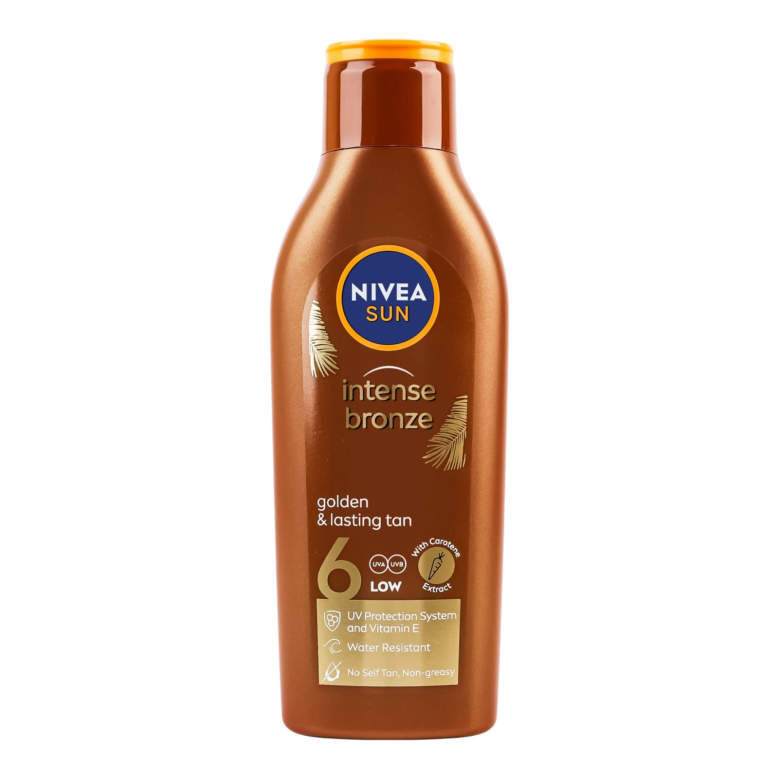 Лосьйон Nivea Sun Intense bronze SPF6 сонцезахисний 200мл Фото №:1