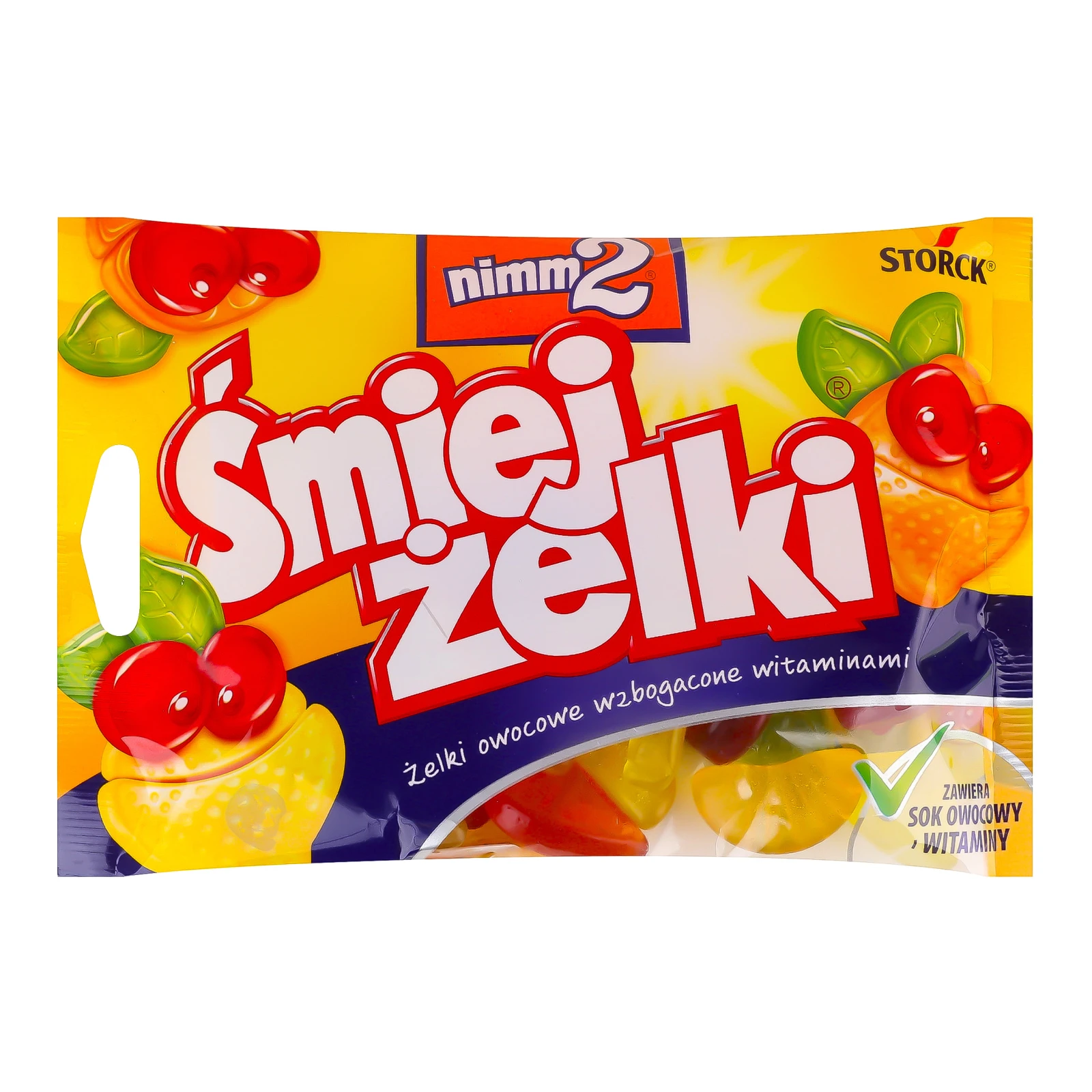 Мармелад Nimm2 жувальний збагачений вітамінами 100г Фото №:1