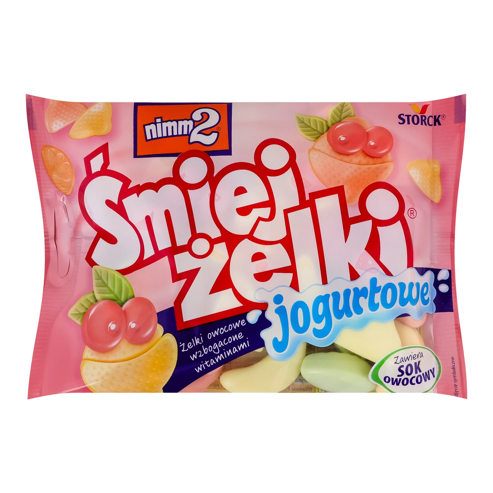 Мармелад жувальний Nimm2 збагачений вітамінами Йогурт 100г Фото №:1