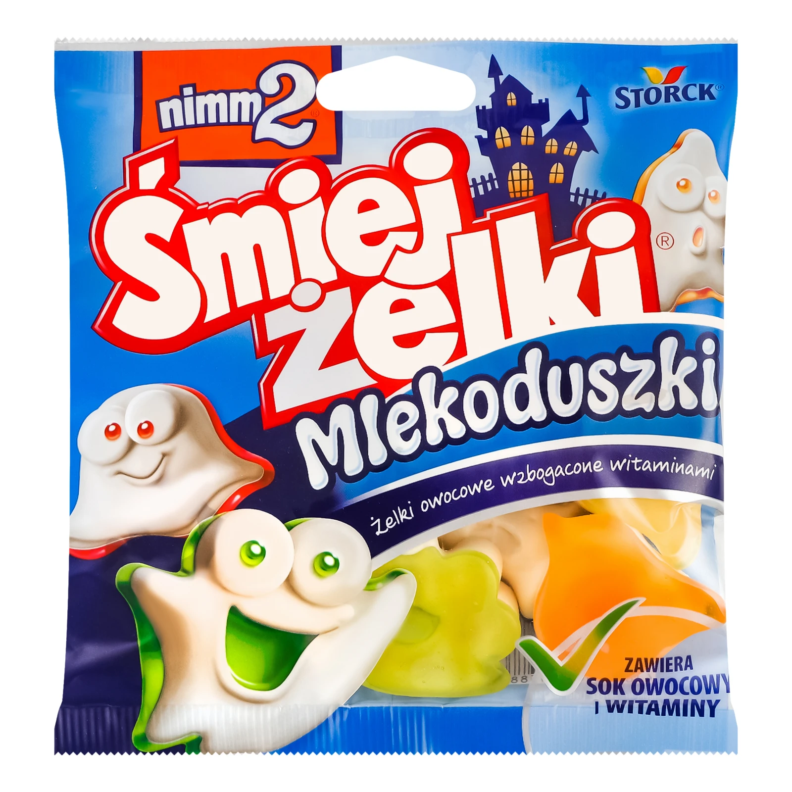 Мармелад Nimm2 Молочні привиди жувальний збагачений вітамінами 90г Фото №:1