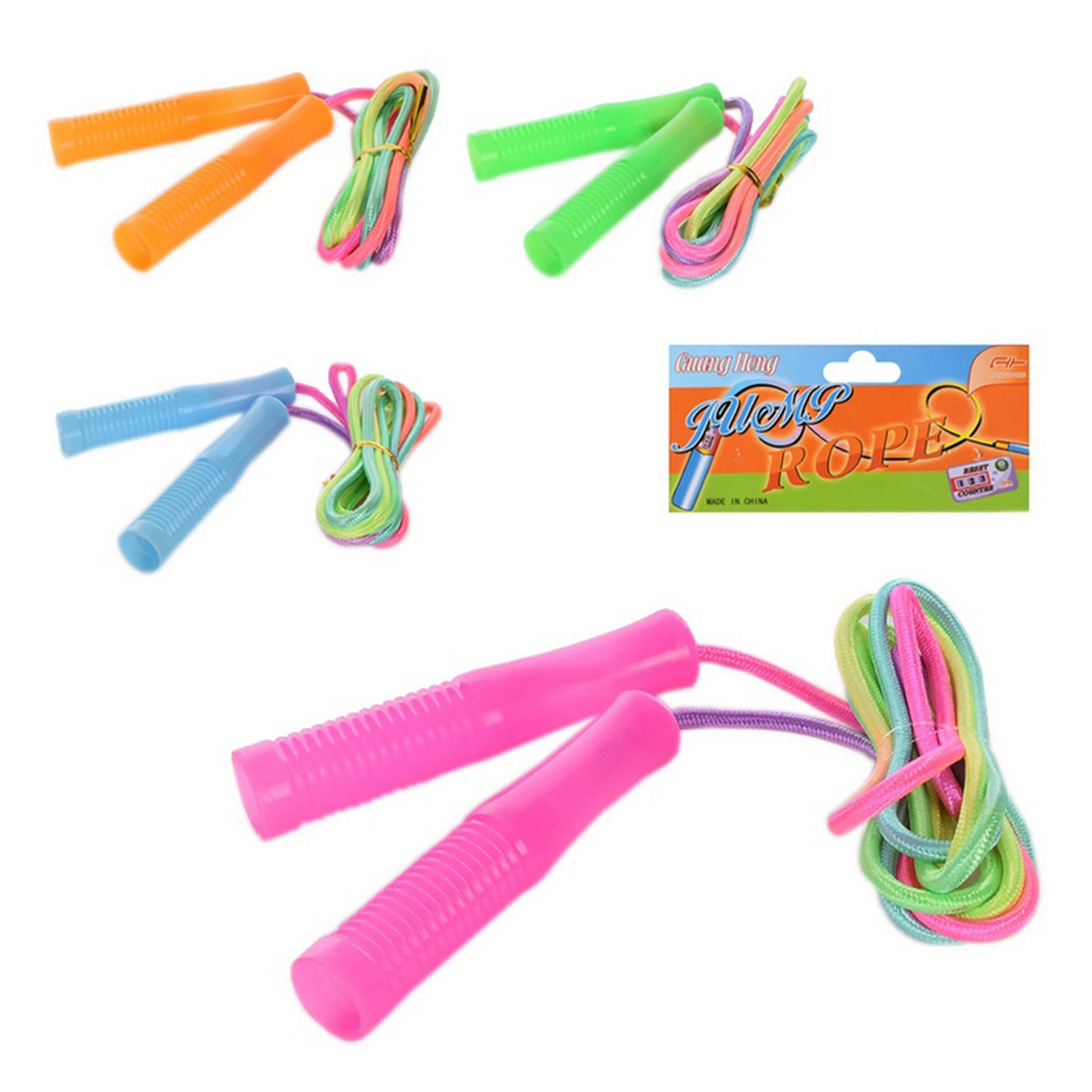 Скакалка 220см MR 0821 4кольори Фото №:1